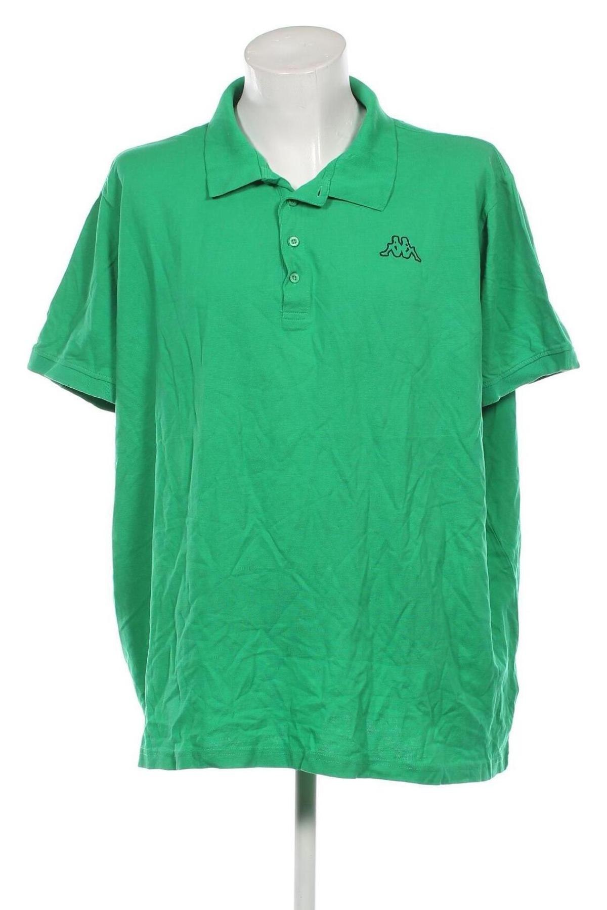 Herren T-Shirt Kappa, Größe 4XL, Farbe Grün, Preis 6,96 €