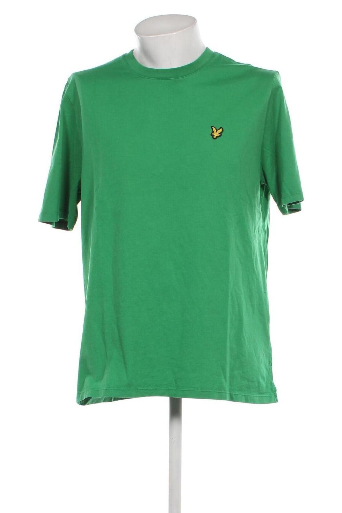Ανδρικό t-shirt Lyle & Scott, Μέγεθος L, Χρώμα Πράσινο, Τιμή 26,80 €