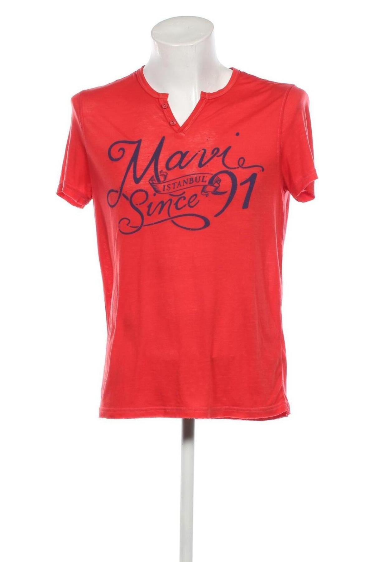 Herren T-Shirt Mavi, Größe M, Farbe Rot, Preis 14,95 €