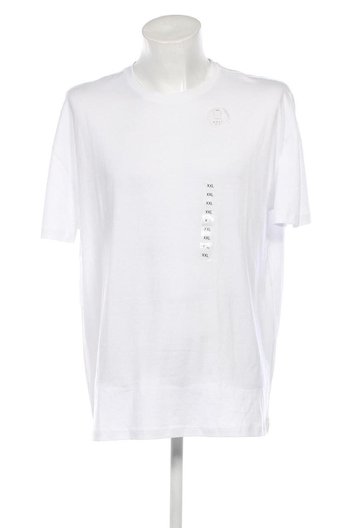 Herren T-Shirt Piombo, Größe XXL, Farbe Weiß, Preis 17,69 €