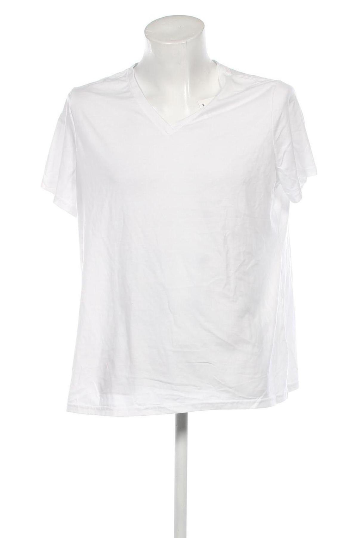 Ανδρικό t-shirt Time and tru, Μέγεθος 3XL, Χρώμα Λευκό, Τιμή 4,66 €