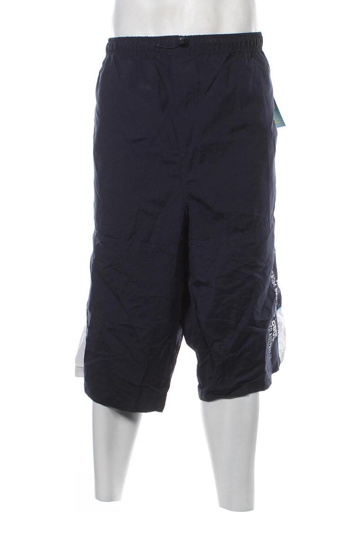 Ανδρικό κοντό παντελόνι Okay, Μέγεθος 5XL, Χρώμα Μπλέ, Τιμή 13,85 €