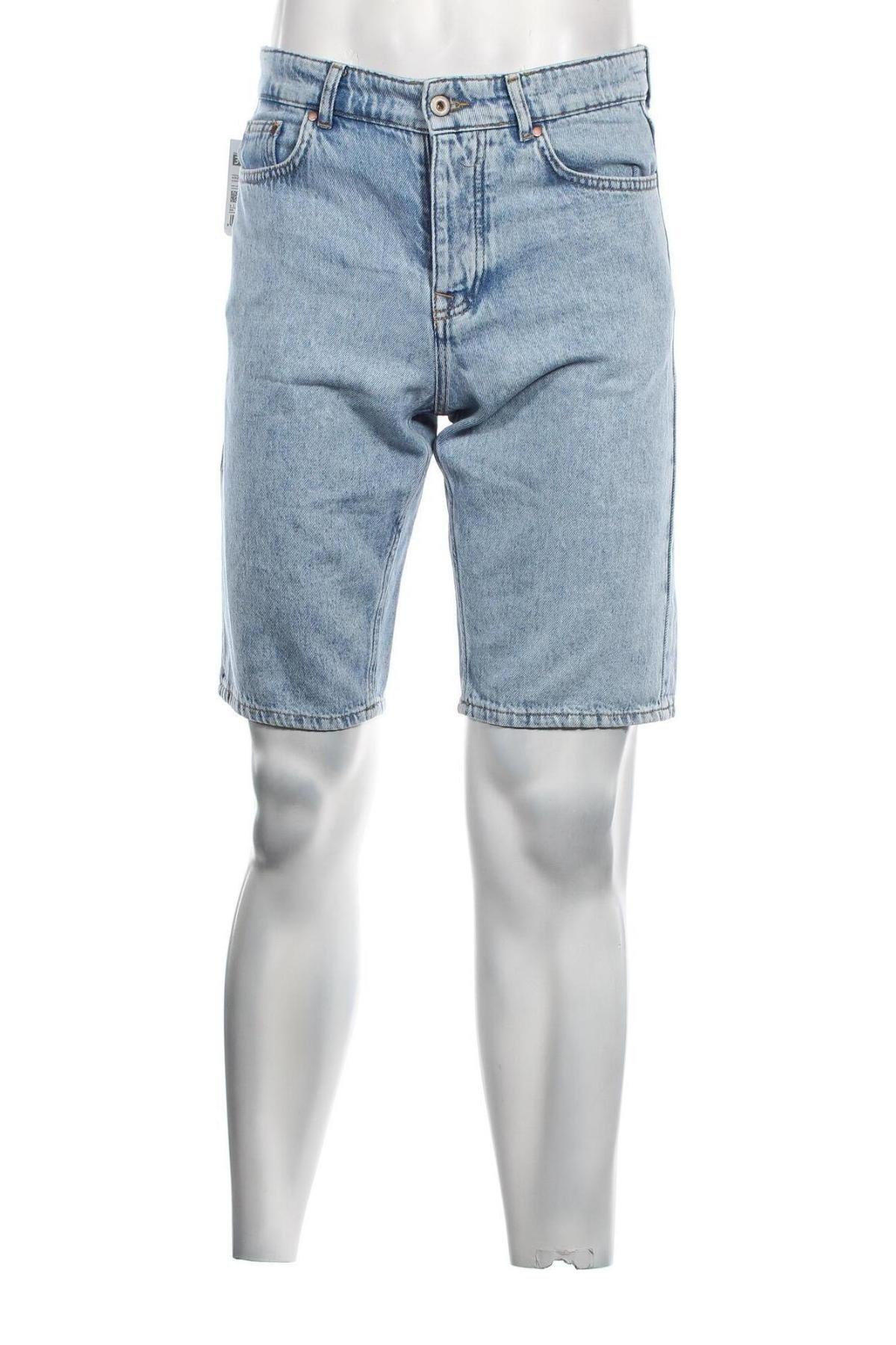 Pantaloni scurți de bărbați United Colors Of Benetton, Mărime M, Culoare Albastru, Preț 190,79 Lei
