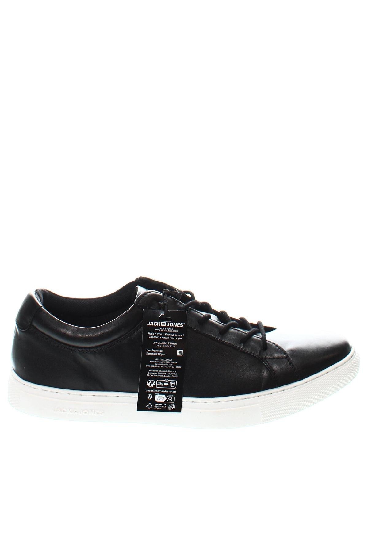Ανδρικά παπούτσια Jack & Jones, Μέγεθος 43, Χρώμα Μαύρο, Τιμή 61,34 €