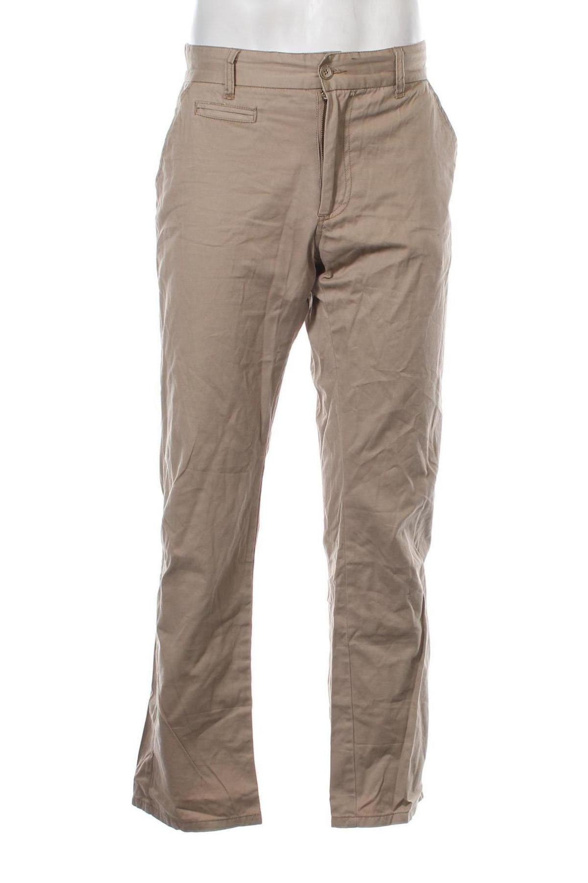 Ανδρικό παντελόνι, Μέγεθος L, Χρώμα  Μπέζ, Τιμή 4,13 €