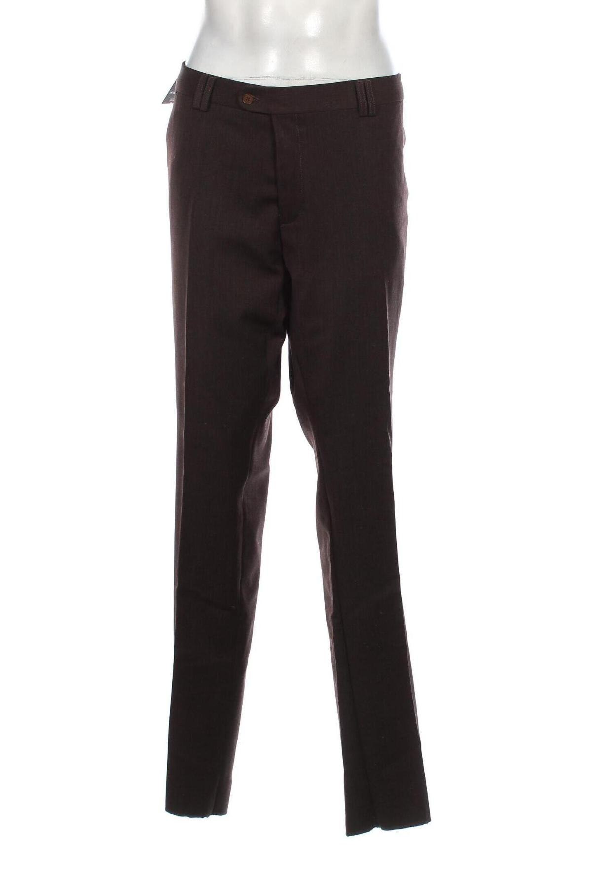 Pantaloni de bărbați Bruno Saint Hilaire, Mărime 3XL, Culoare Maro, Preț 186,71 Lei