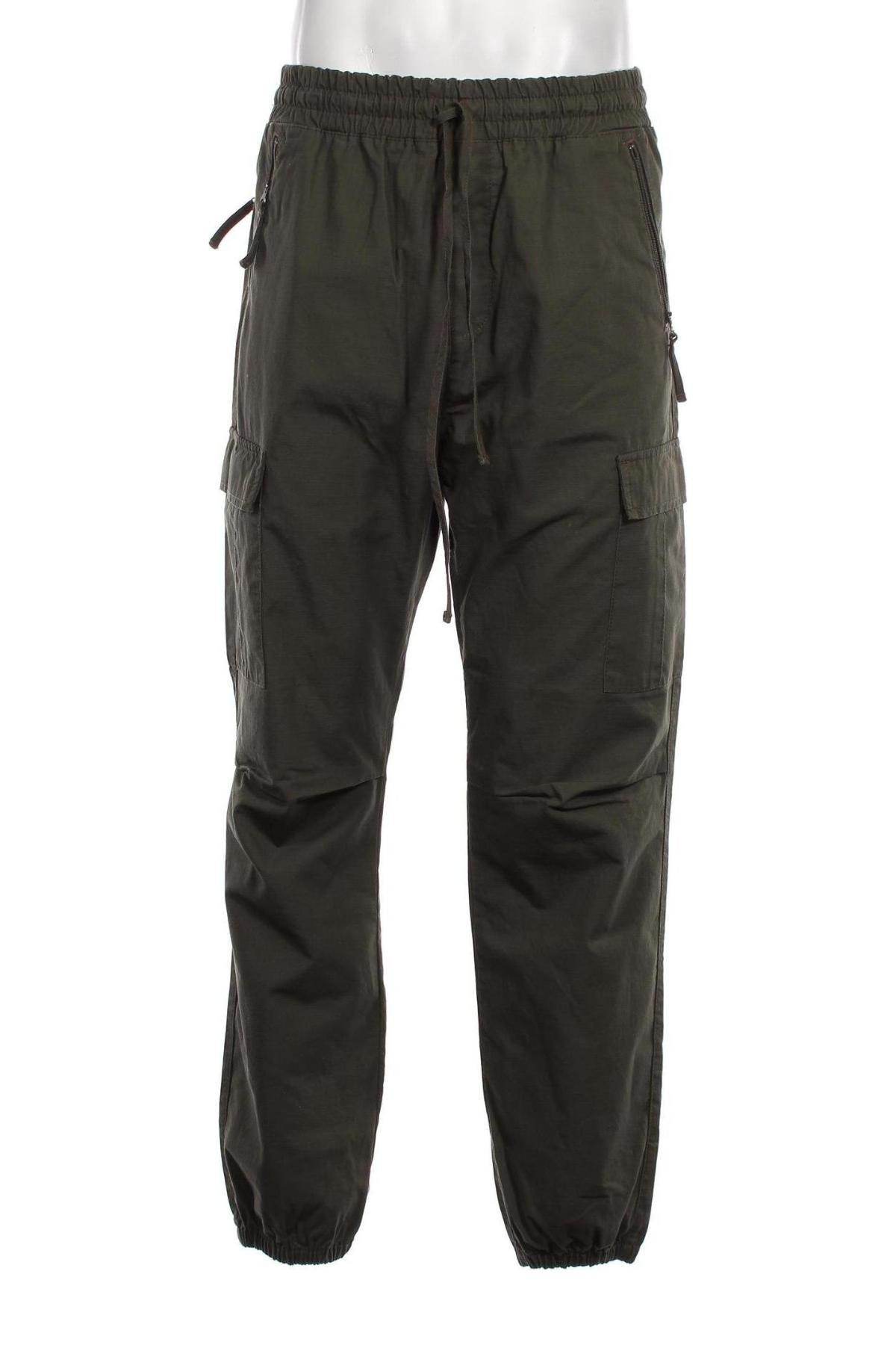 Pantaloni de bărbați Carhartt, Mărime M, Culoare Verde, Preț 447,37 Lei