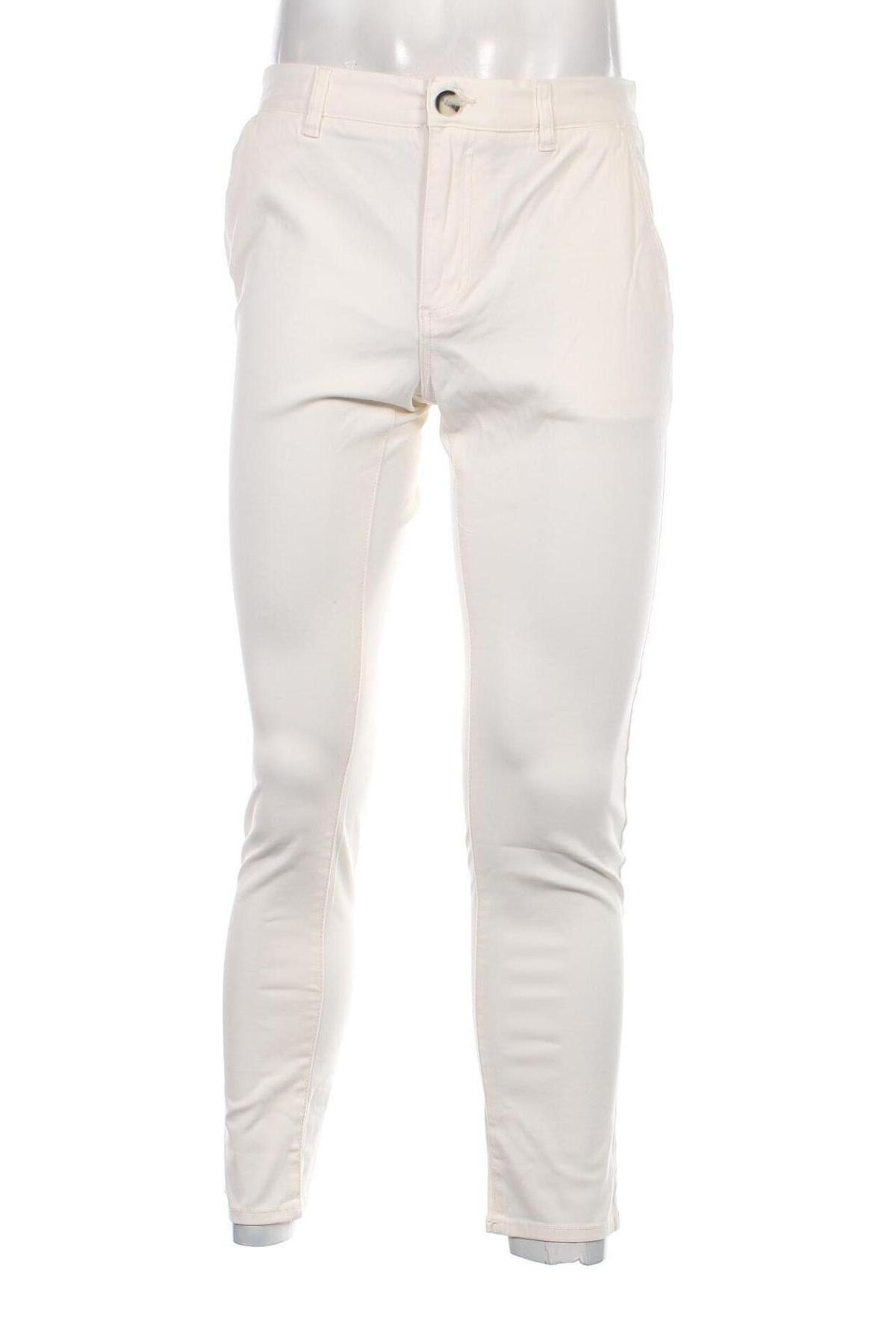 Męskie spodnie Cotton On, Rozmiar M, Kolor Biały, Cena 53,95 zł