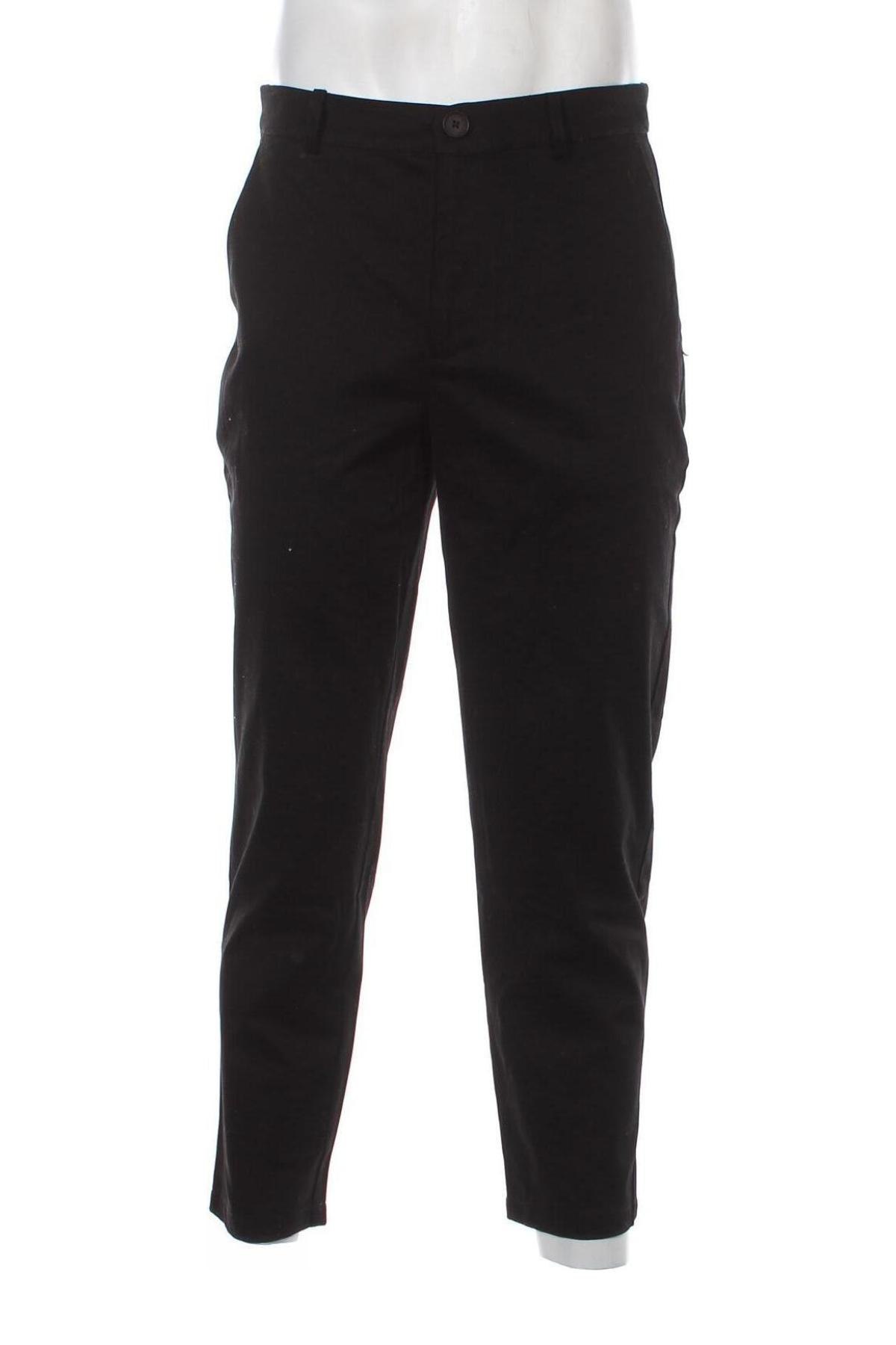 Мъжки панталон Dan Fox X About You, Размер M, Цвят Черен, Цена 16,53 лв.