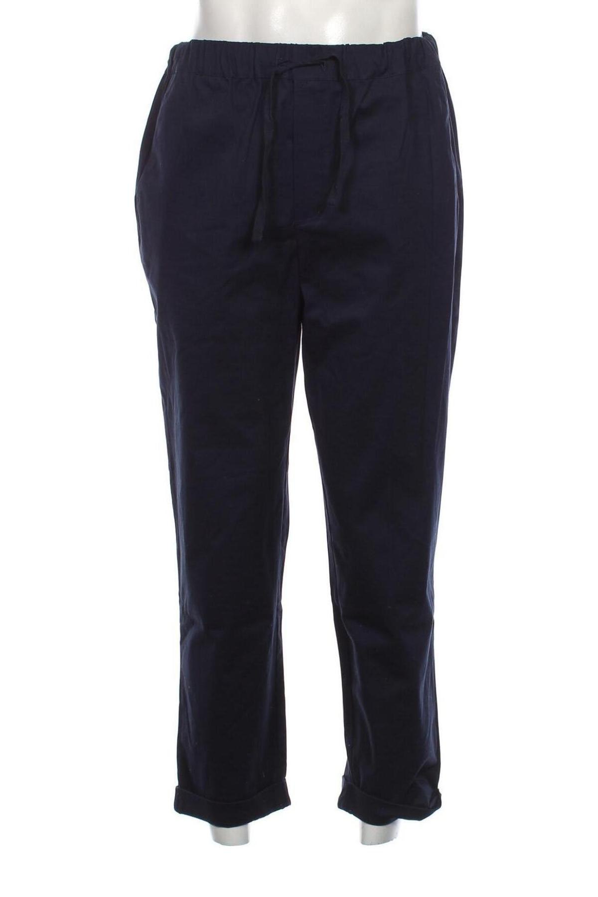 Ανδρικό παντελόνι Dan Fox X About You, Μέγεθος L, Χρώμα Μπλέ, Τιμή 10,32 €