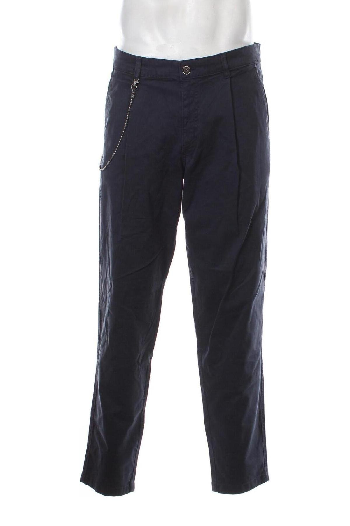 Ανδρικό παντελόνι Jack & Jones, Μέγεθος L, Χρώμα Μπλέ, Τιμή 8,45 €