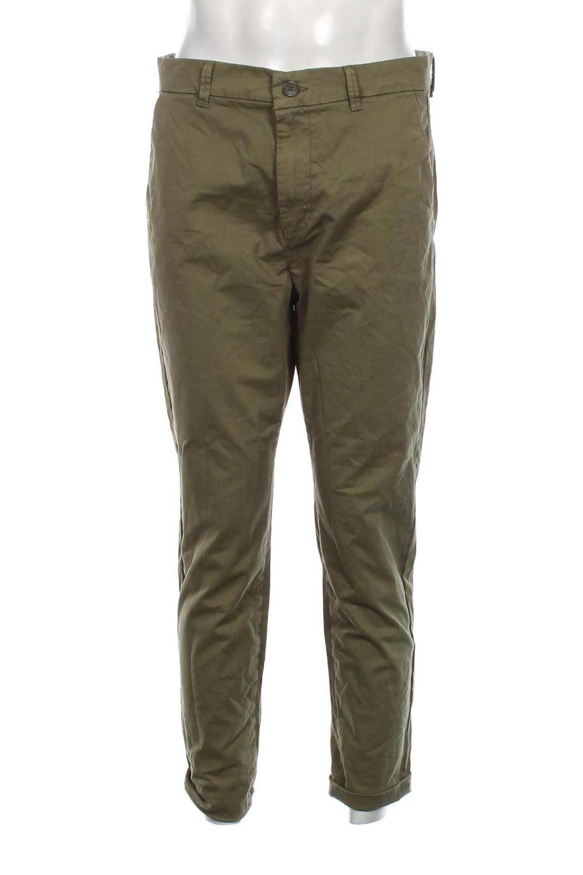 Мъжки панталон Only & Sons, Размер M, Цвят Зелен, Цена 17,48 лв.