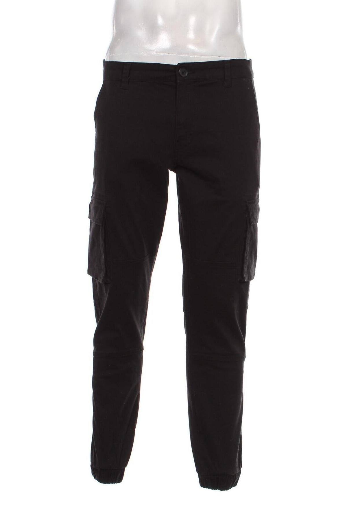 Pantaloni de bărbați Only & Sons, Mărime M, Culoare Negru, Preț 125,60 Lei