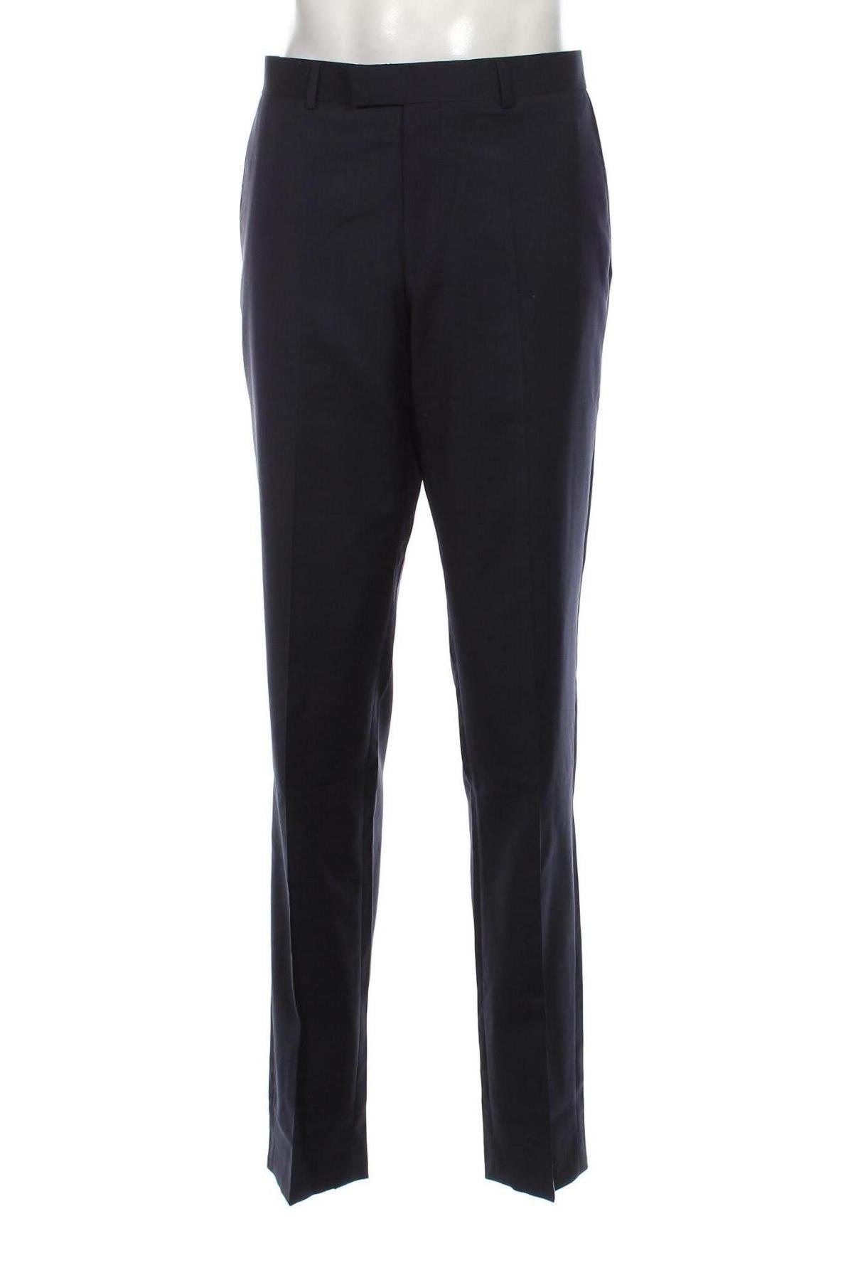 Pantaloni de bărbați S.Oliver Black Label, Mărime L, Culoare Albastru, Preț 434,21 Lei