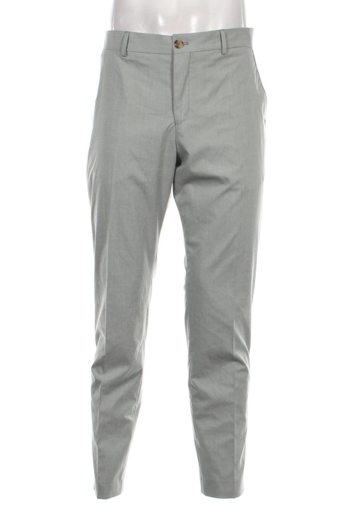Мъжки панталон Selected Homme, Размер L, Цвят Зелен, Цена 95,00 лв.