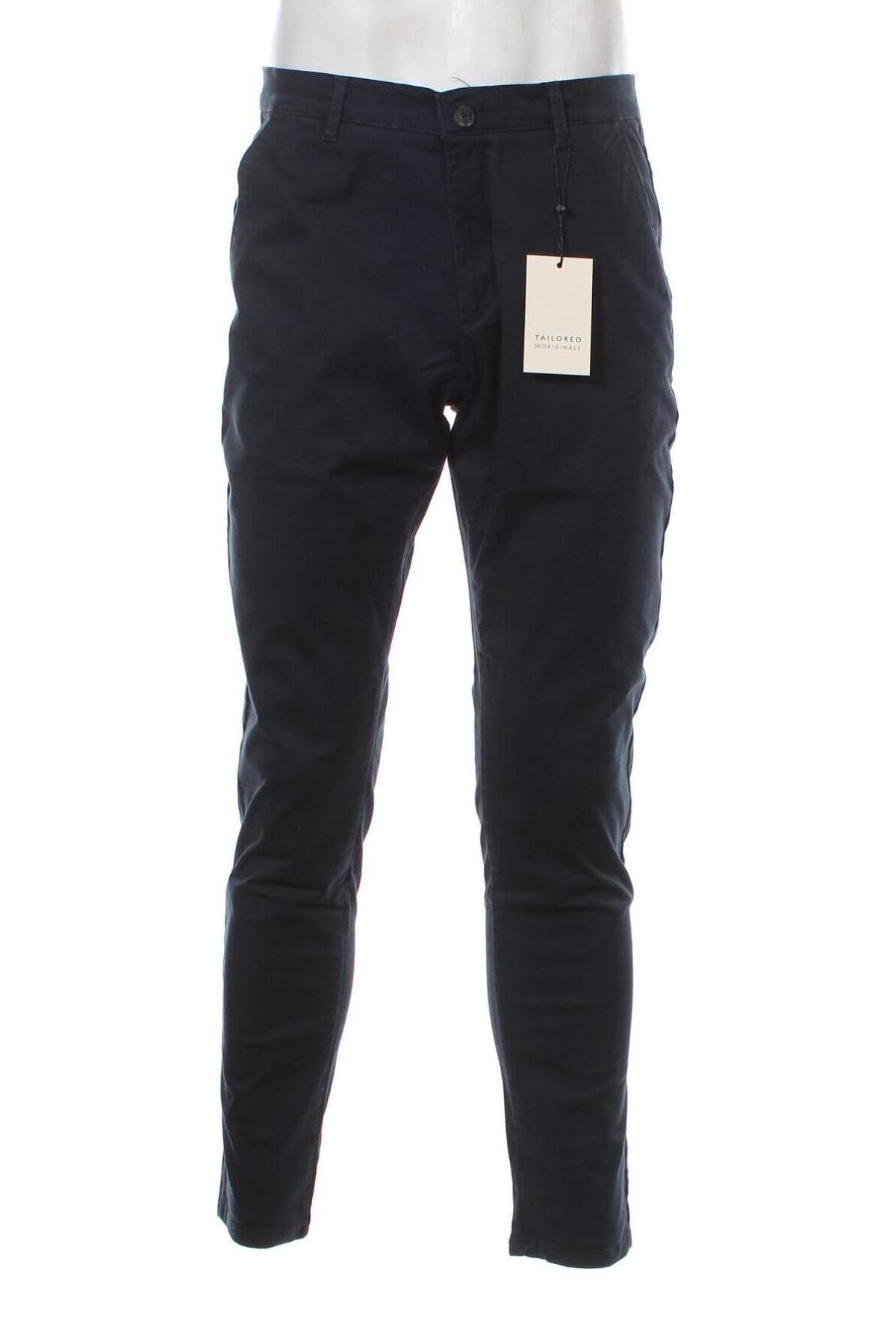 Pantaloni de bărbați Tailored Originals, Mărime M, Culoare Albastru, Preț 65,82 Lei