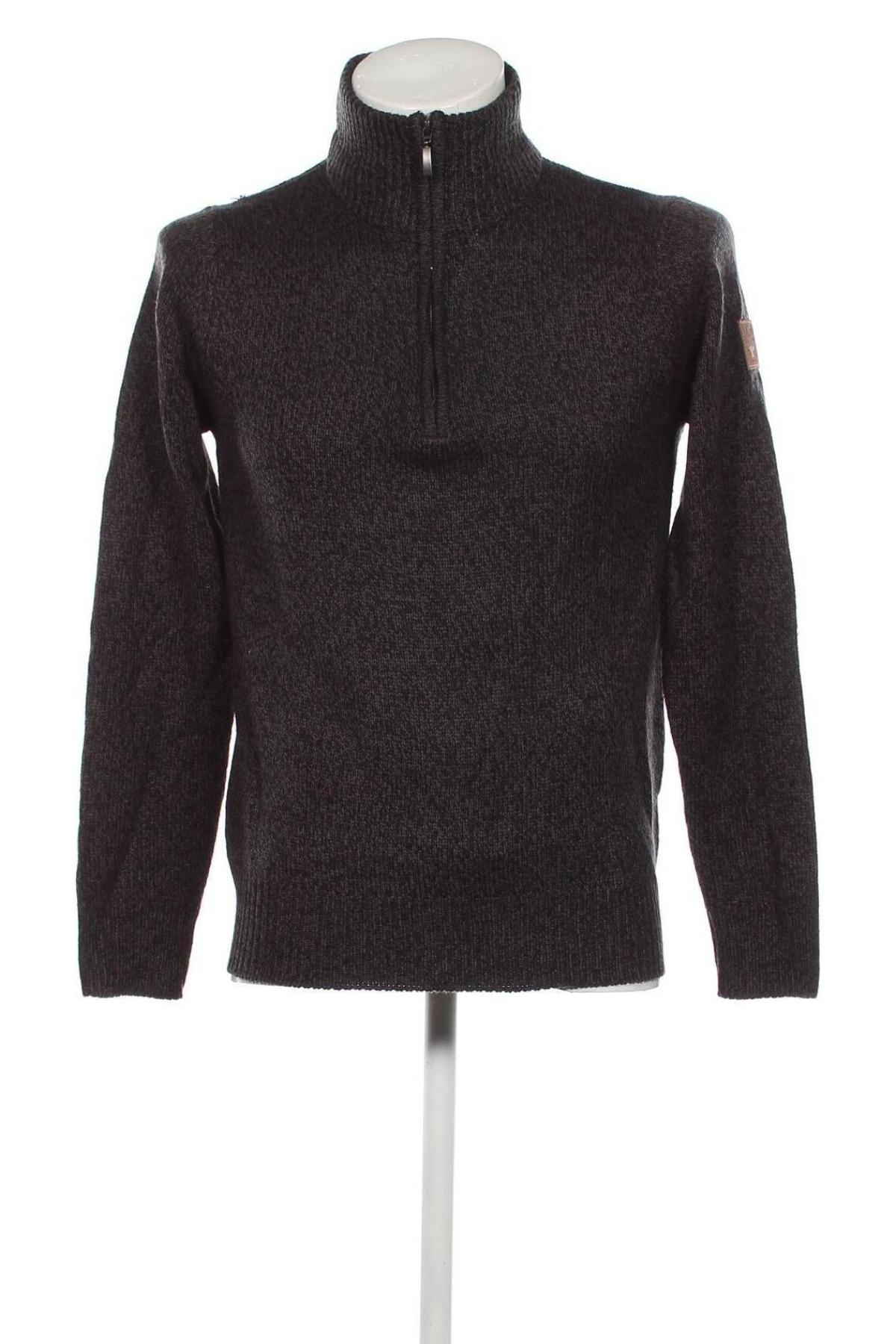 Ανδρικό πουλόβερ, Μέγεθος M, Χρώμα Γκρί, Τιμή 5,56 €