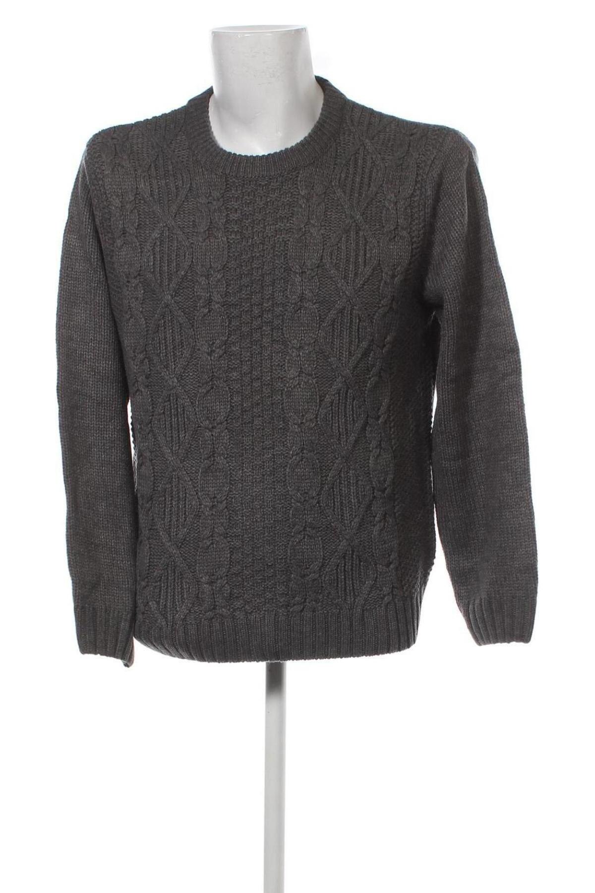 Pánsky sveter , Veľkosť L, Farba Sivá, Cena  4,44 €