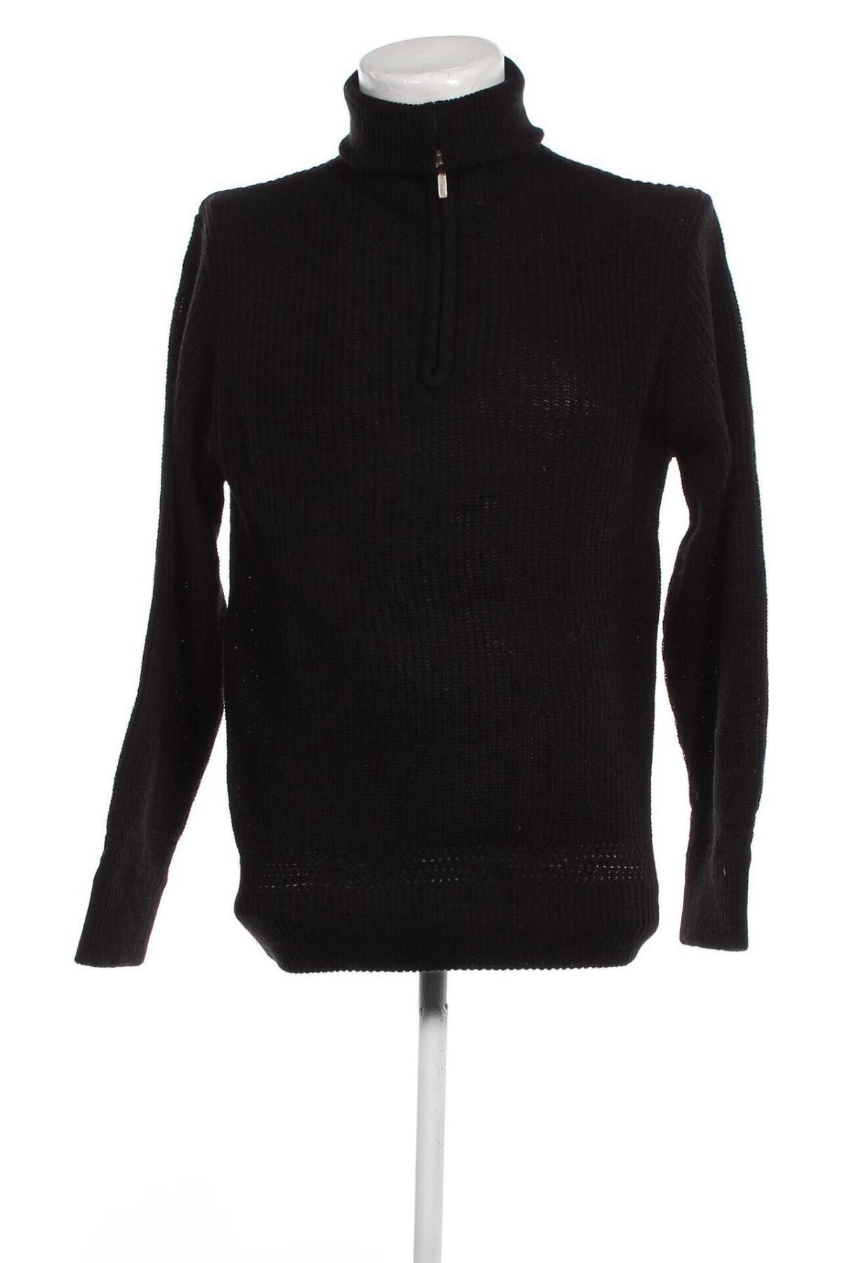 Мъжки пуловер, Размер M, Цвят Черен, Цена 13,05 лв.
