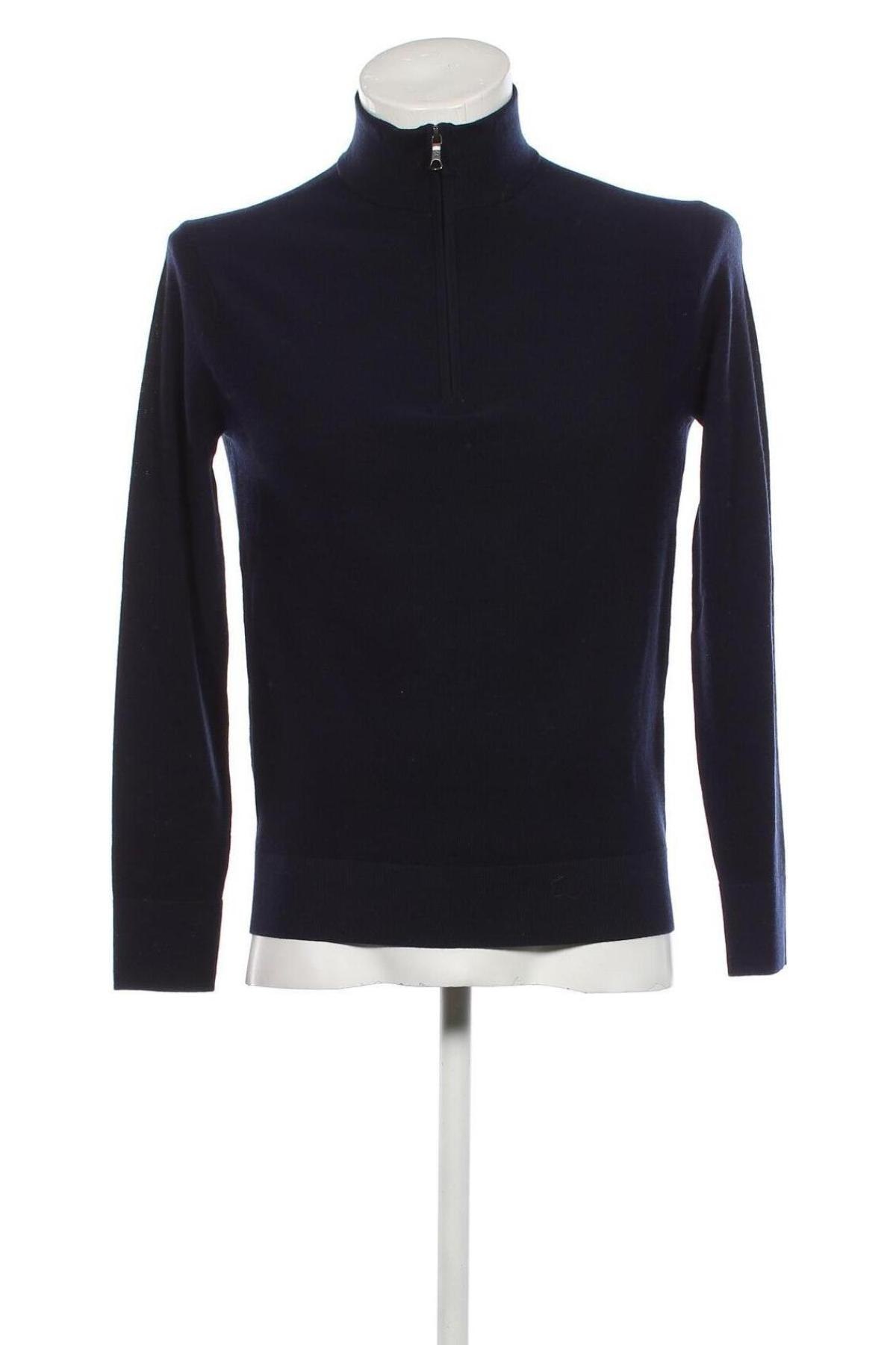 Мъжки пуловер Brooks Brothers, Размер XS, Цвят Син, Цена 135,61 лв.