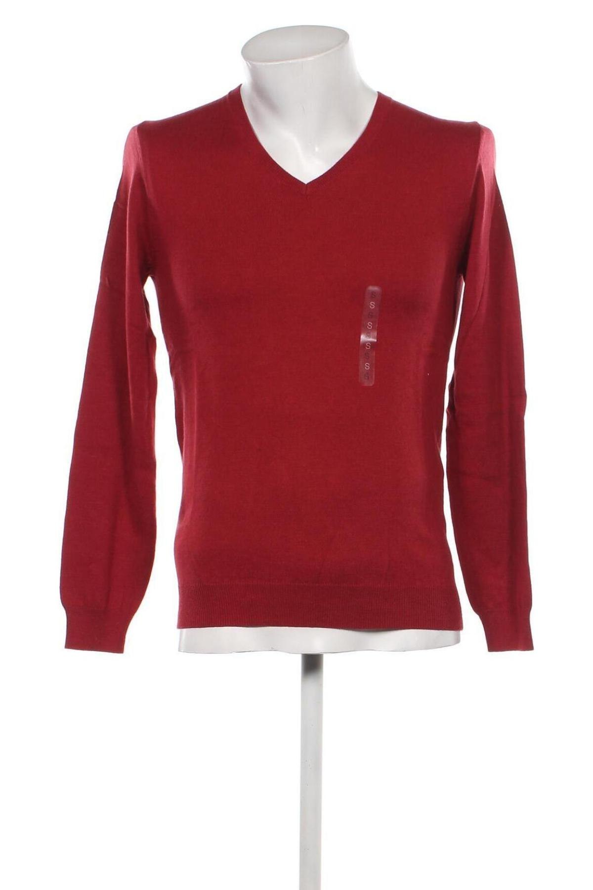 Ανδρικό πουλόβερ Celio, Μέγεθος S, Χρώμα Κόκκινο, Τιμή 10,43 €
