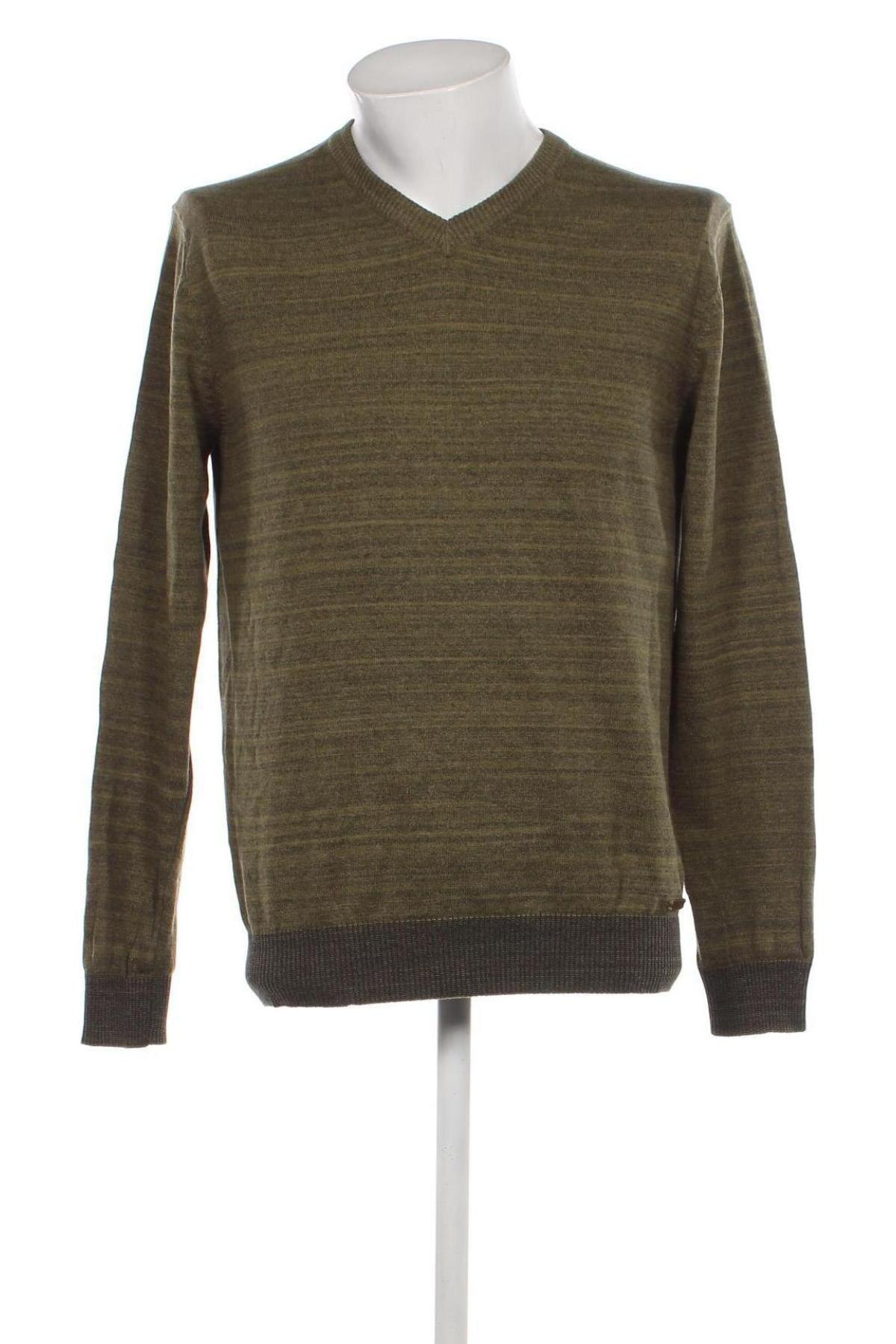 Мъжки пуловер Esprit, Размер L, Цвят Зелен, Цена 10,08 лв.