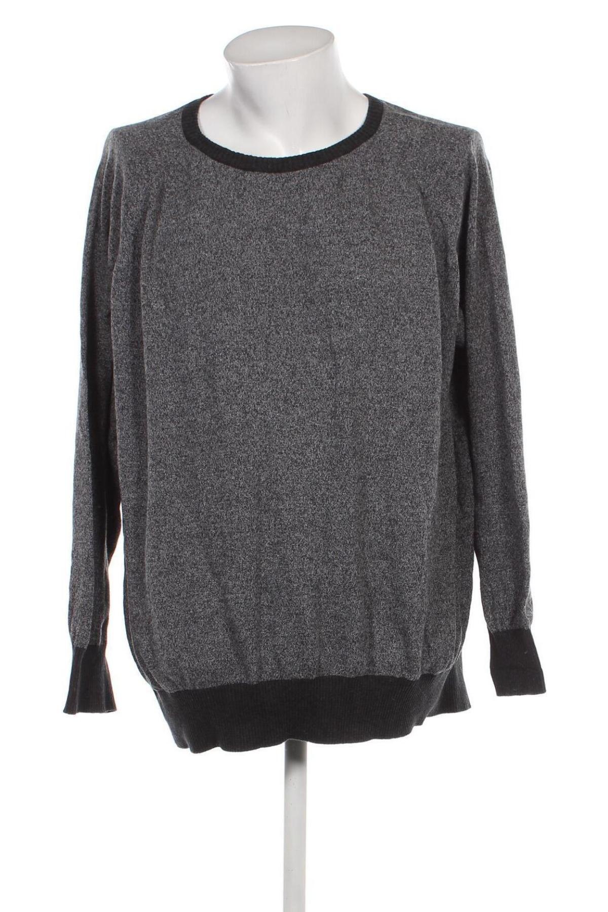 Ανδρικό πουλόβερ Identic, Μέγεθος 3XL, Χρώμα Γκρί, Τιμή 5,20 €
