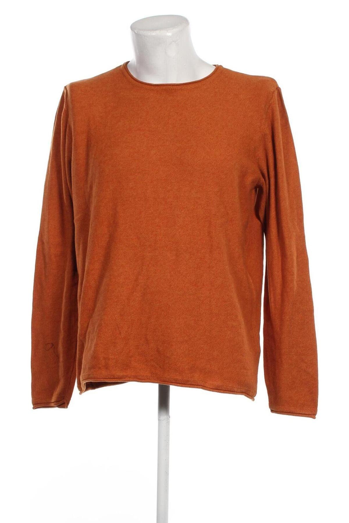 Pánský svetr  Jean Pascale, Velikost XL, Barva Oranžová, Cena  157,00 Kč