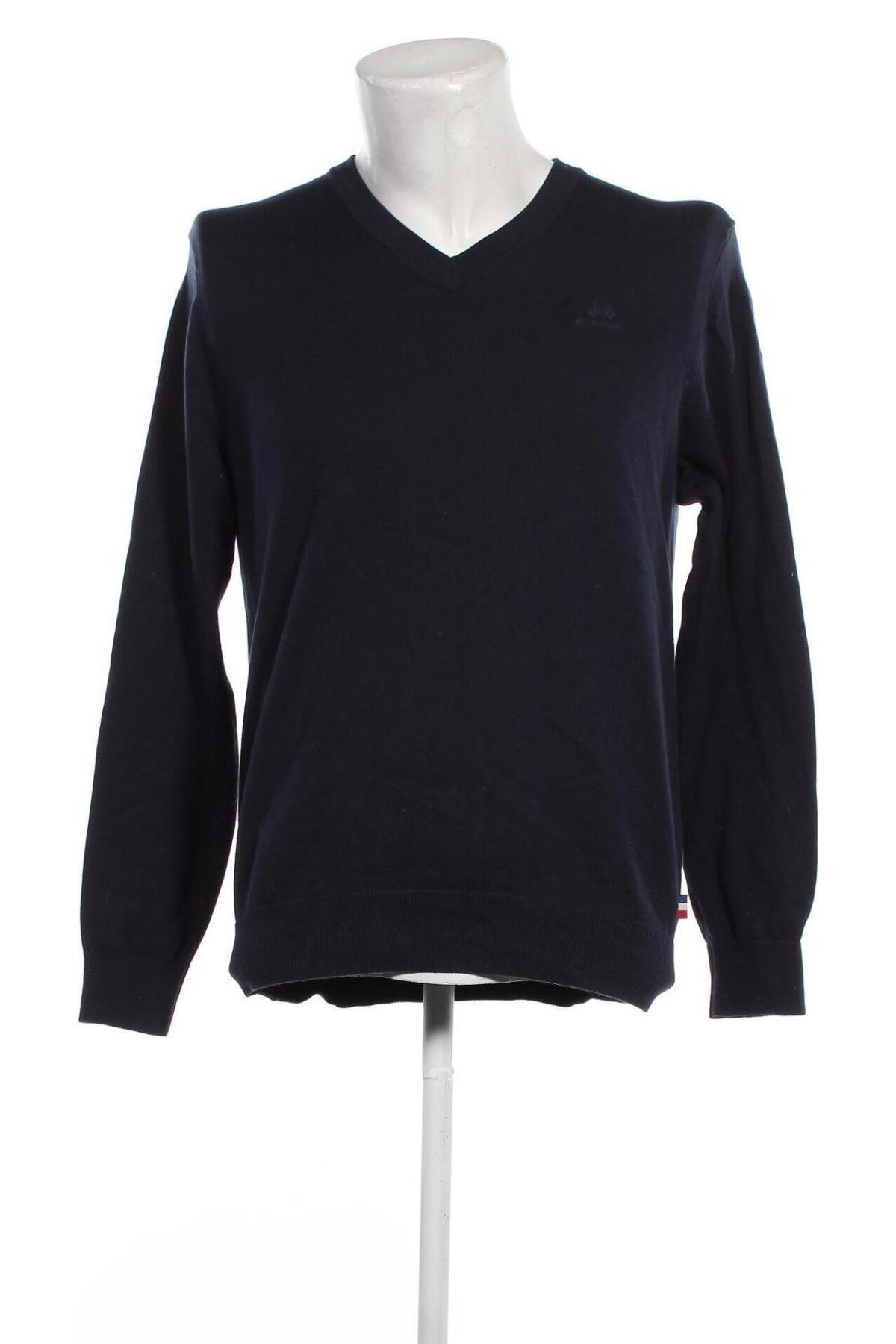 Мъжки пуловер Jean Paul, Размер M, Цвят Син, Цена 7,83 лв.