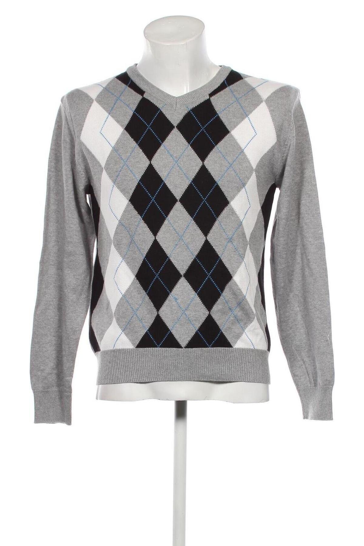 Мъжки пуловер John Devin, Размер M, Цвят Сив, Цена 10,44 лв.