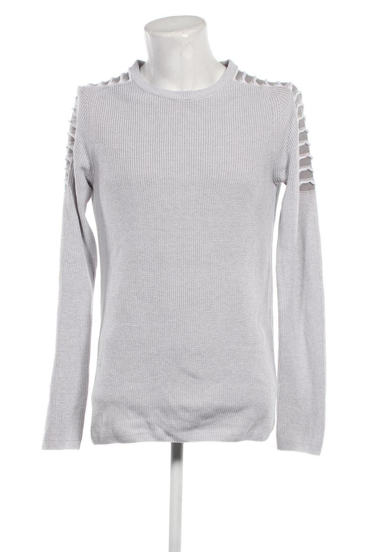 Herrenpullover Much More, Größe L, Farbe Grau, Preis 6,86 €