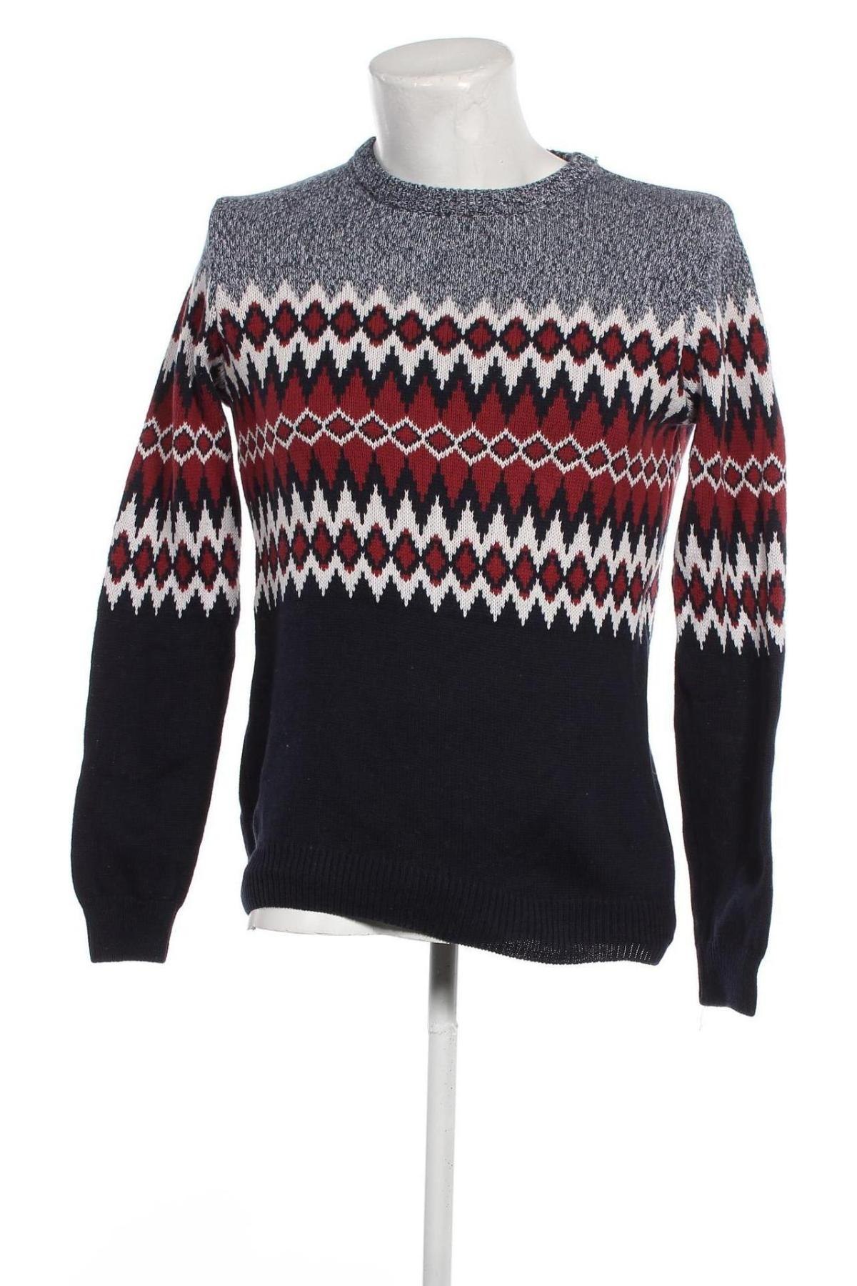 Ανδρικό πουλόβερ Pull&Bear, Μέγεθος M, Χρώμα Πολύχρωμο, Τιμή 5,38 €