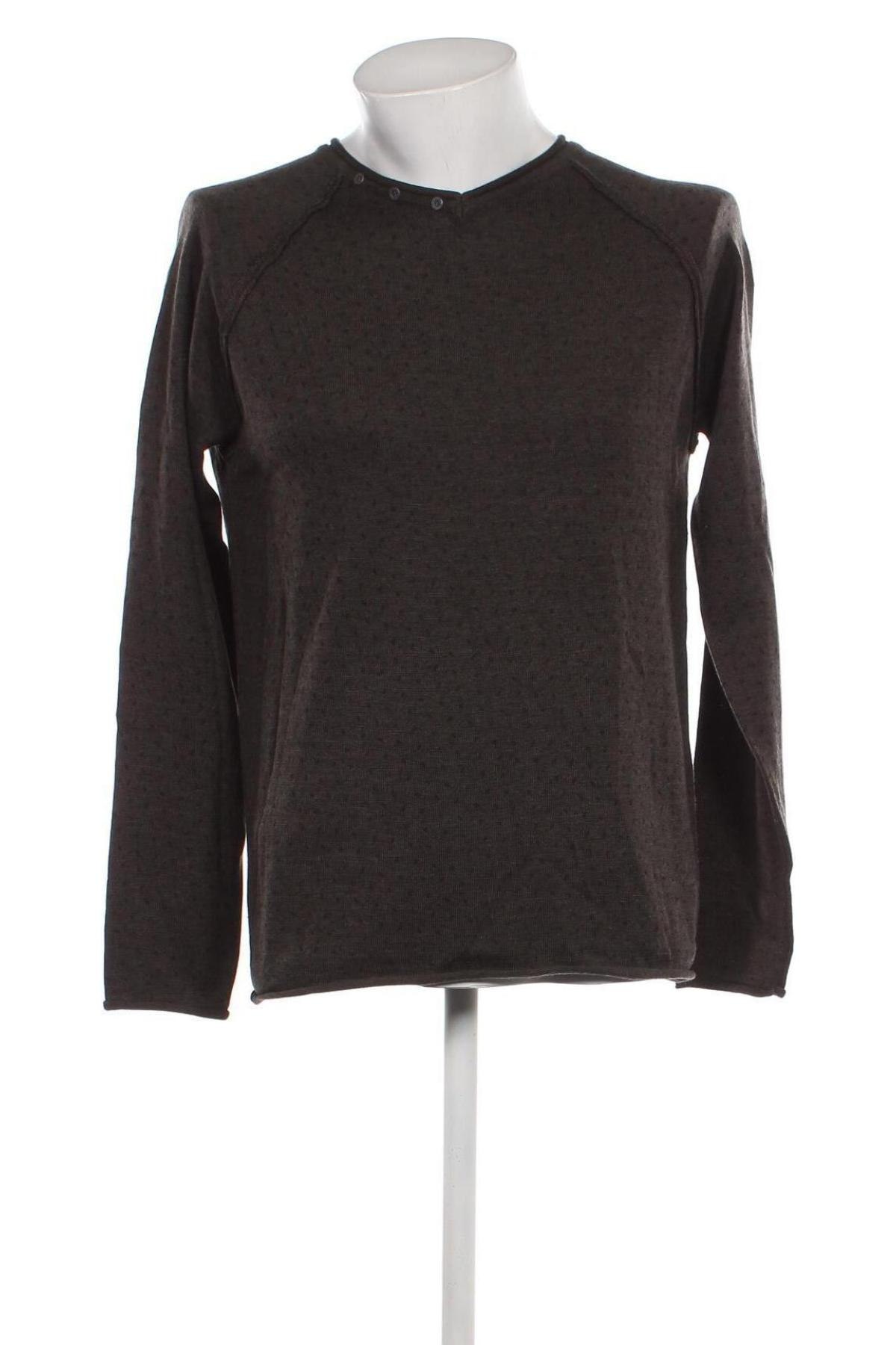 Ανδρικό πουλόβερ, Μέγεθος L, Χρώμα Γκρί, Τιμή 8,51 €