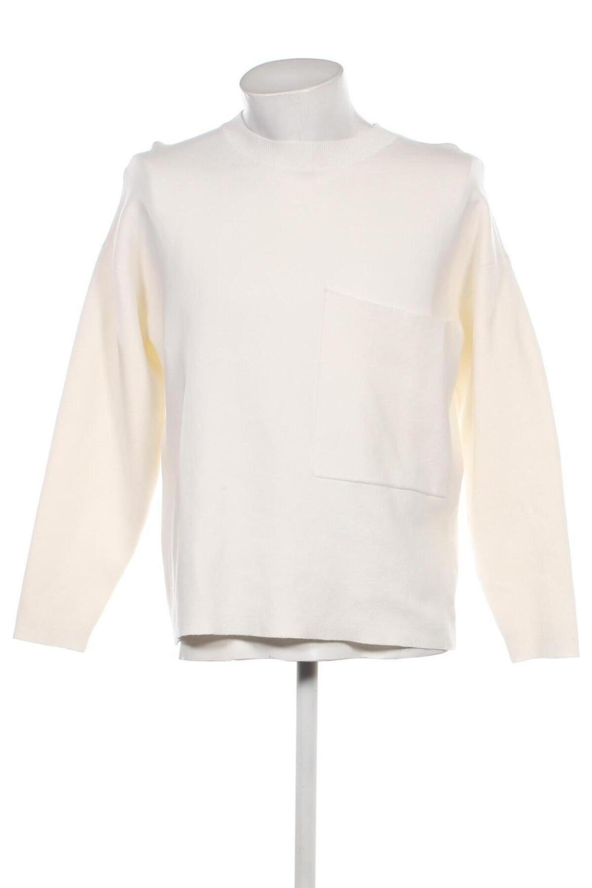 Ανδρικό πουλόβερ Selected Homme, Μέγεθος L, Χρώμα Λευκό, Τιμή 35,05 €