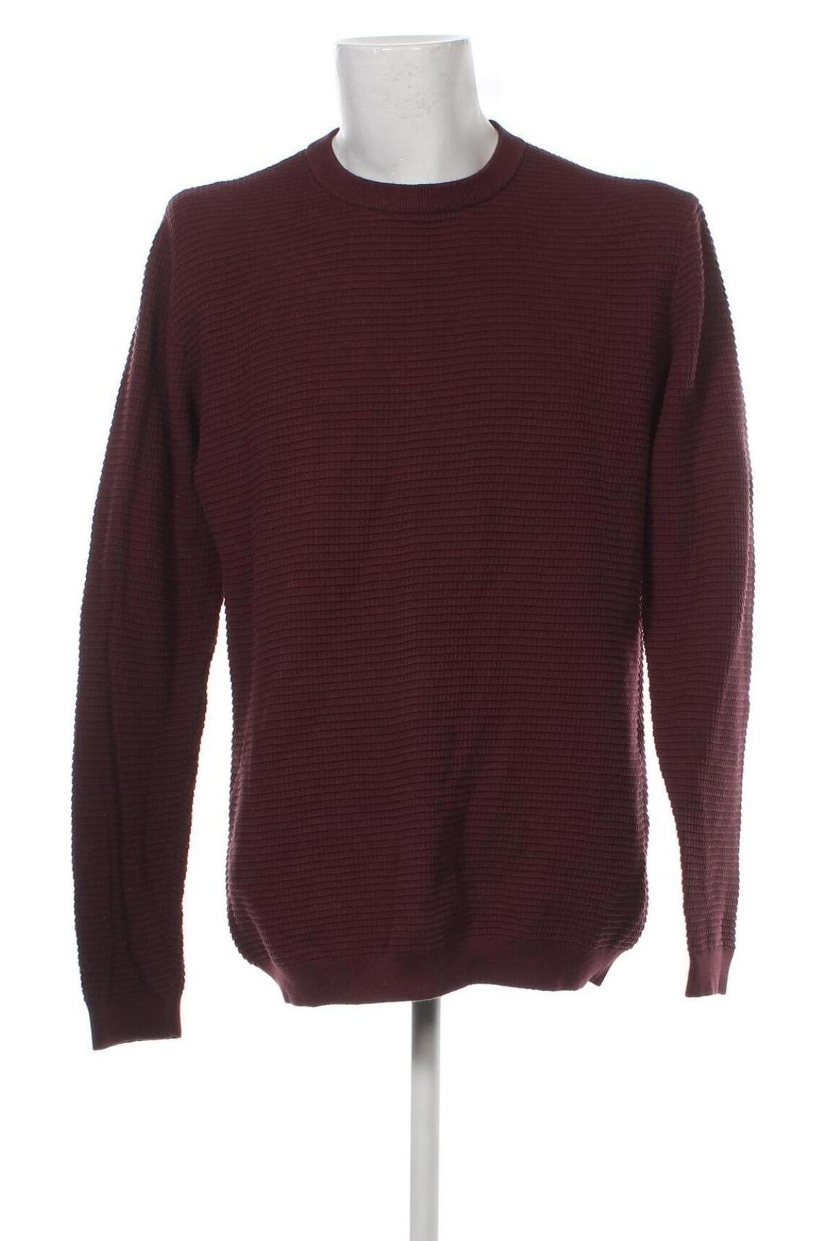 Мъжки пуловер Smog, Размер XL, Цвят Червен, Цена 10,15 лв.