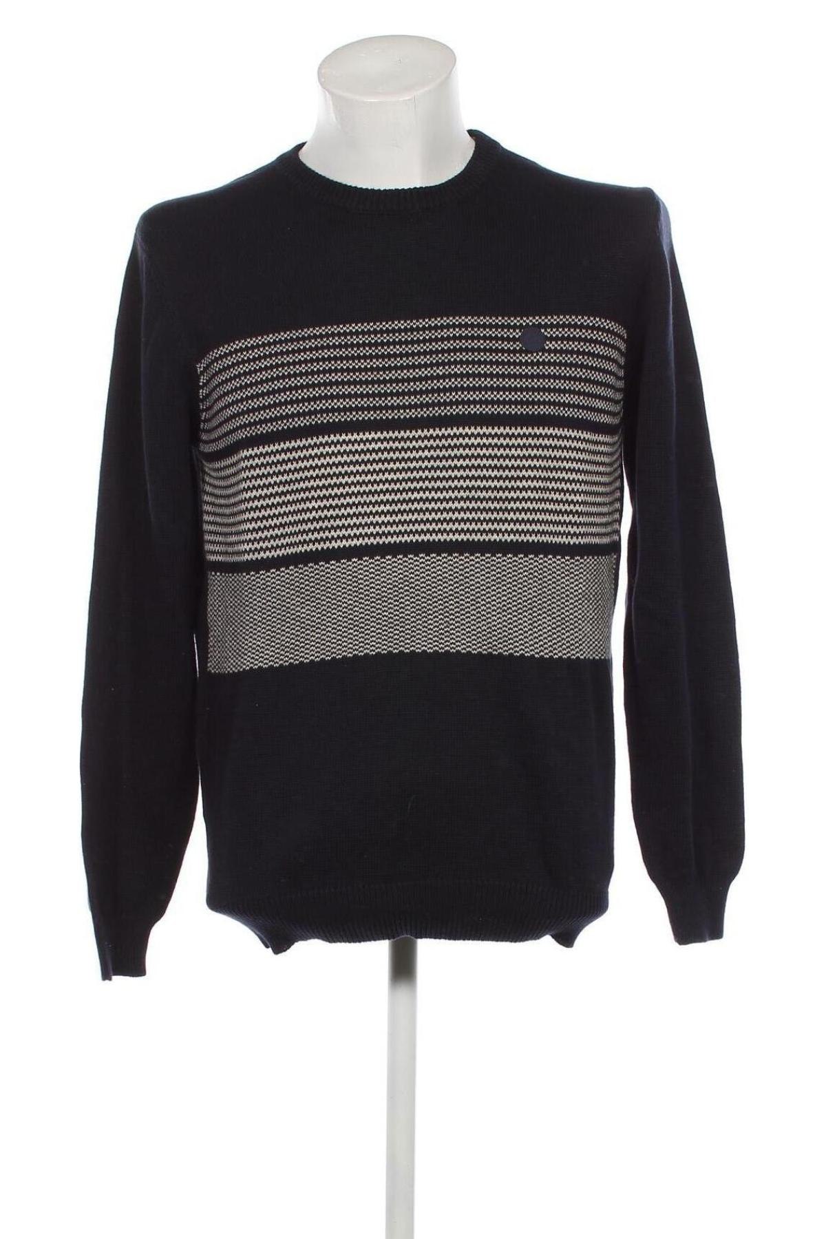 Ανδρικό πουλόβερ Springfield, Μέγεθος M, Χρώμα Μπλέ, Τιμή 11,57 €