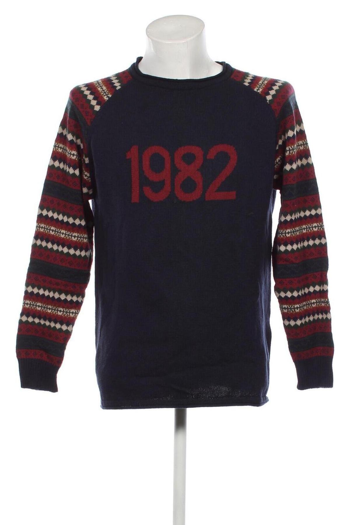 Мъжки пуловер Springfield, Размер XL, Цвят Многоцветен, Цена 16,32 лв.