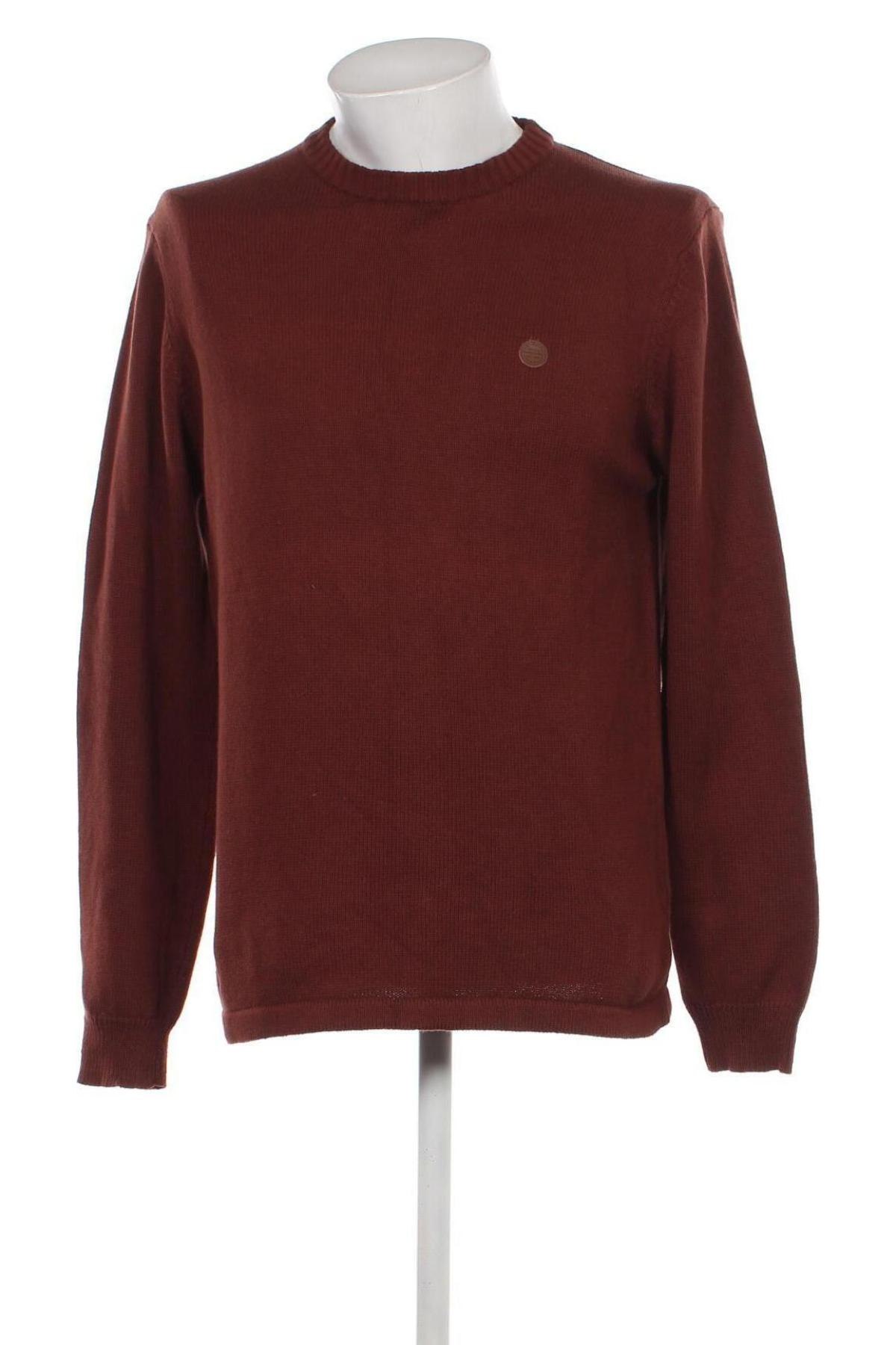 Ανδρικό πουλόβερ Springfield, Μέγεθος M, Χρώμα Καφέ, Τιμή 9,81 €
