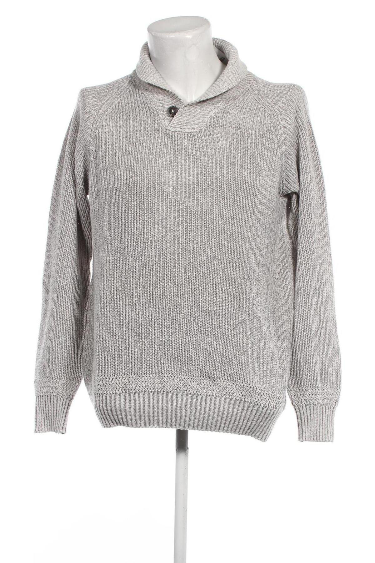 Ανδρικό πουλόβερ Straight Up, Μέγεθος L, Χρώμα Γκρί, Τιμή 5,92 €