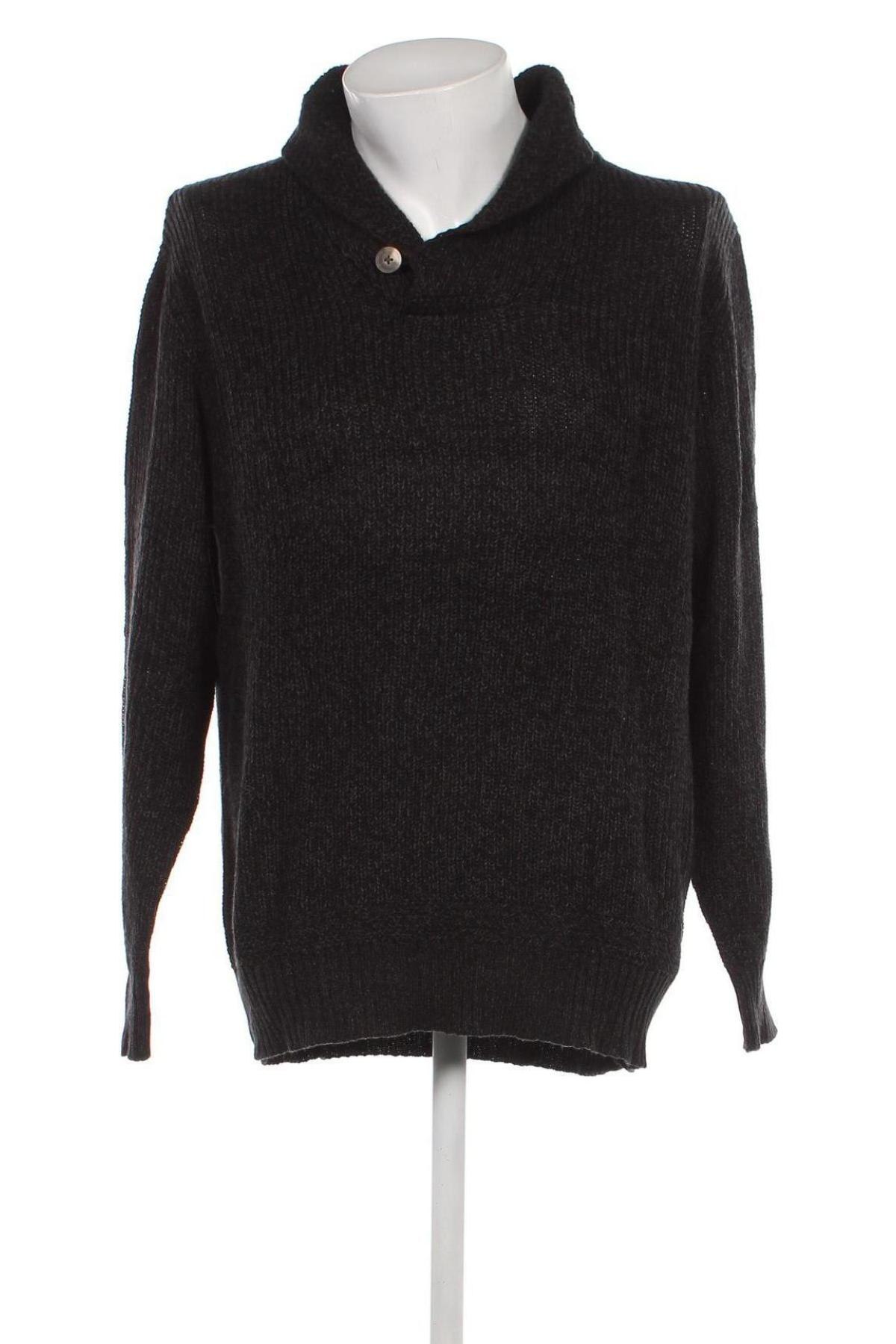 Ανδρικό πουλόβερ Su, Μέγεθος XL, Χρώμα Μαύρο, Τιμή 6,28 €
