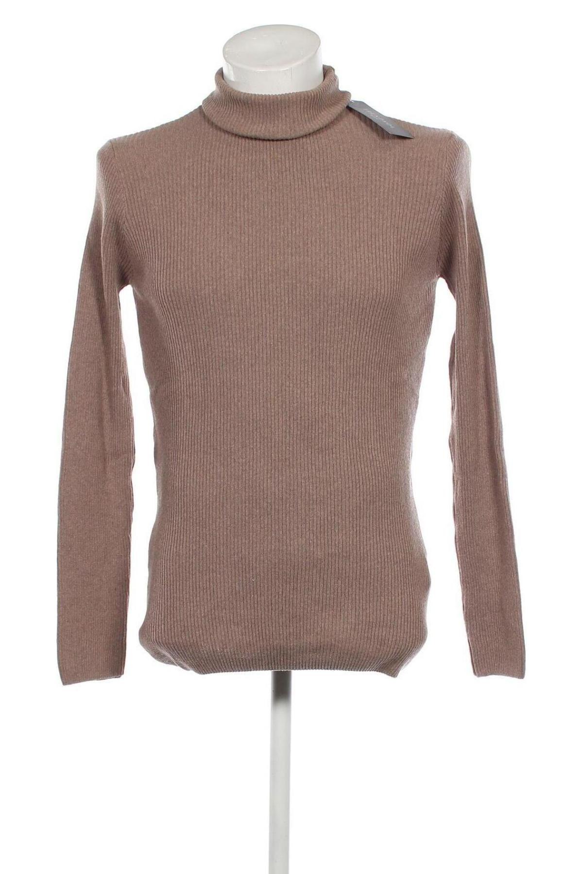 Ανδρικό πουλόβερ Trendyol, Μέγεθος XL, Χρώμα  Μπέζ, Τιμή 11,13 €
