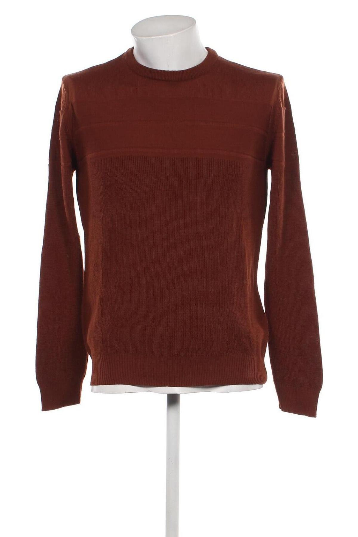 Мъжки пуловер Trendyol, Размер M, Цвят Кафяв, Цена 13,68 лв.