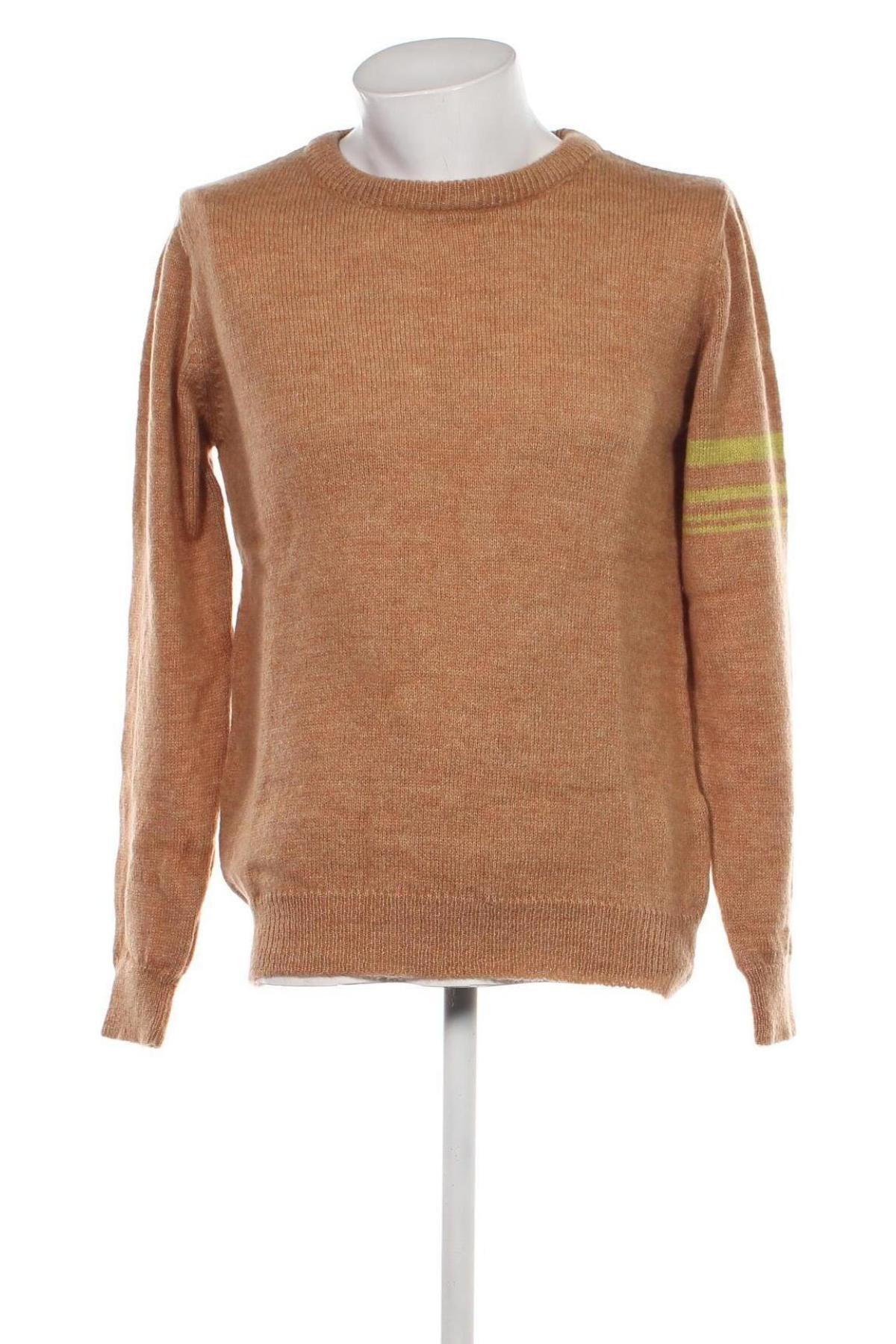 Ανδρικό πουλόβερ Trendyol, Μέγεθος S, Χρώμα  Μπέζ, Τιμή 10,02 €