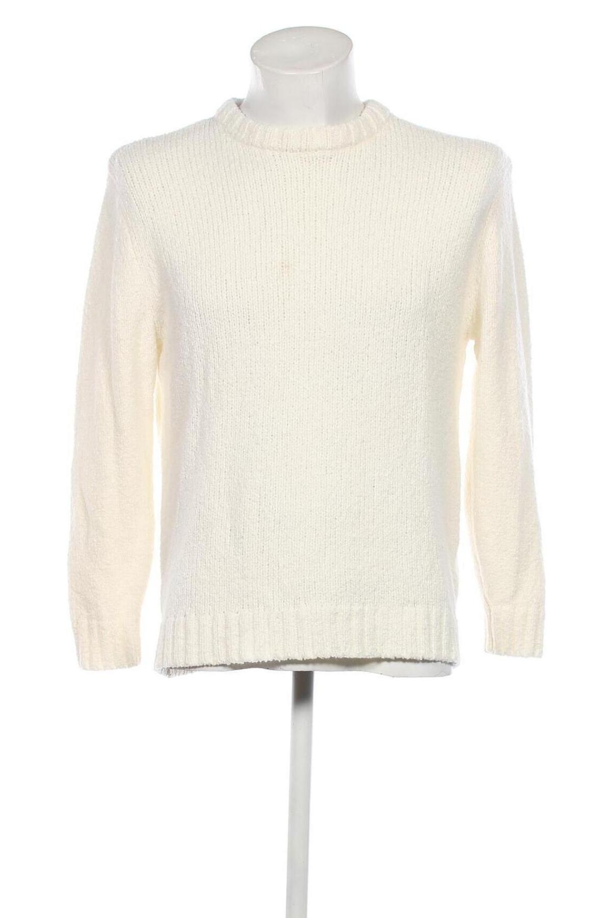 Pánsky sveter  Zara, Veľkosť M, Farba Biela, Cena  9,74 €