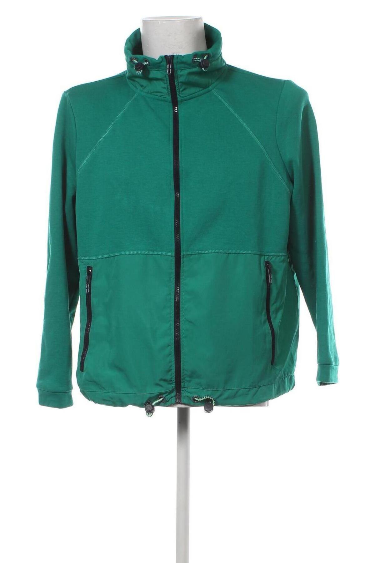 Herren Sweatshirt, Größe M, Farbe Grün, Preis 4,64 €