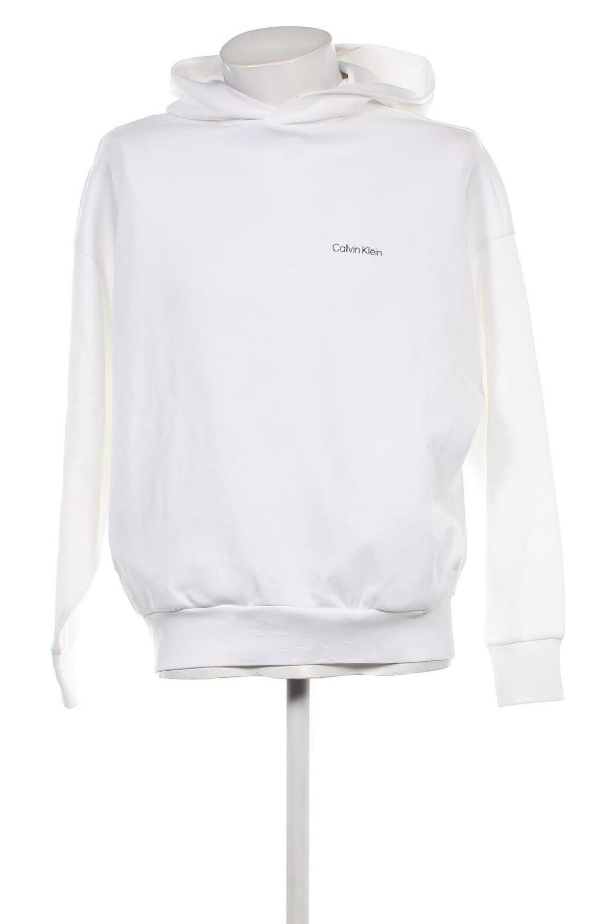 Férfi sweatshirt Calvin Klein, Méret XS, Szín Fehér, Ár 31 712 Ft