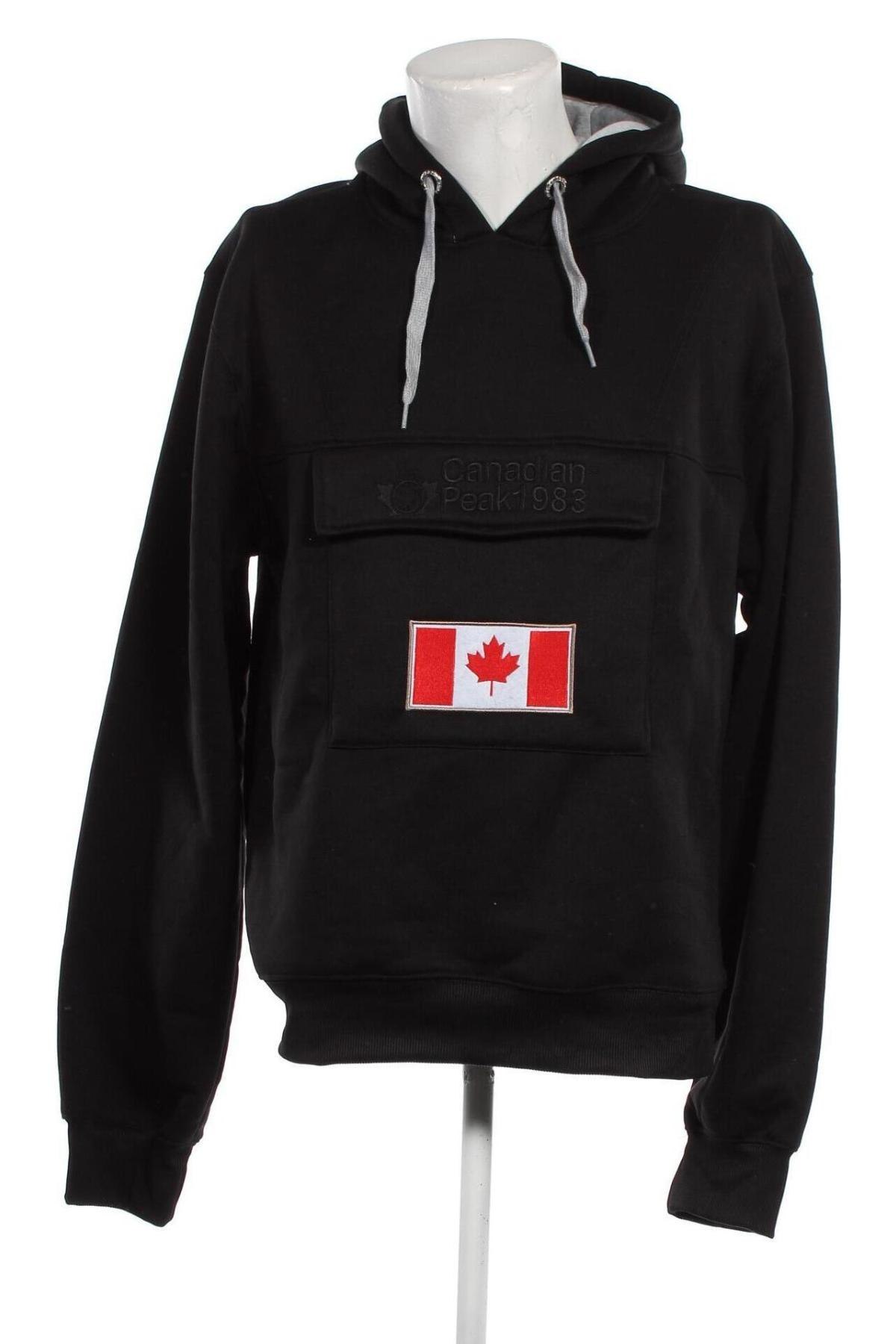 Herren Sweatshirt Canadian Peak, Größe XXL, Farbe Schwarz, Preis € 54,88