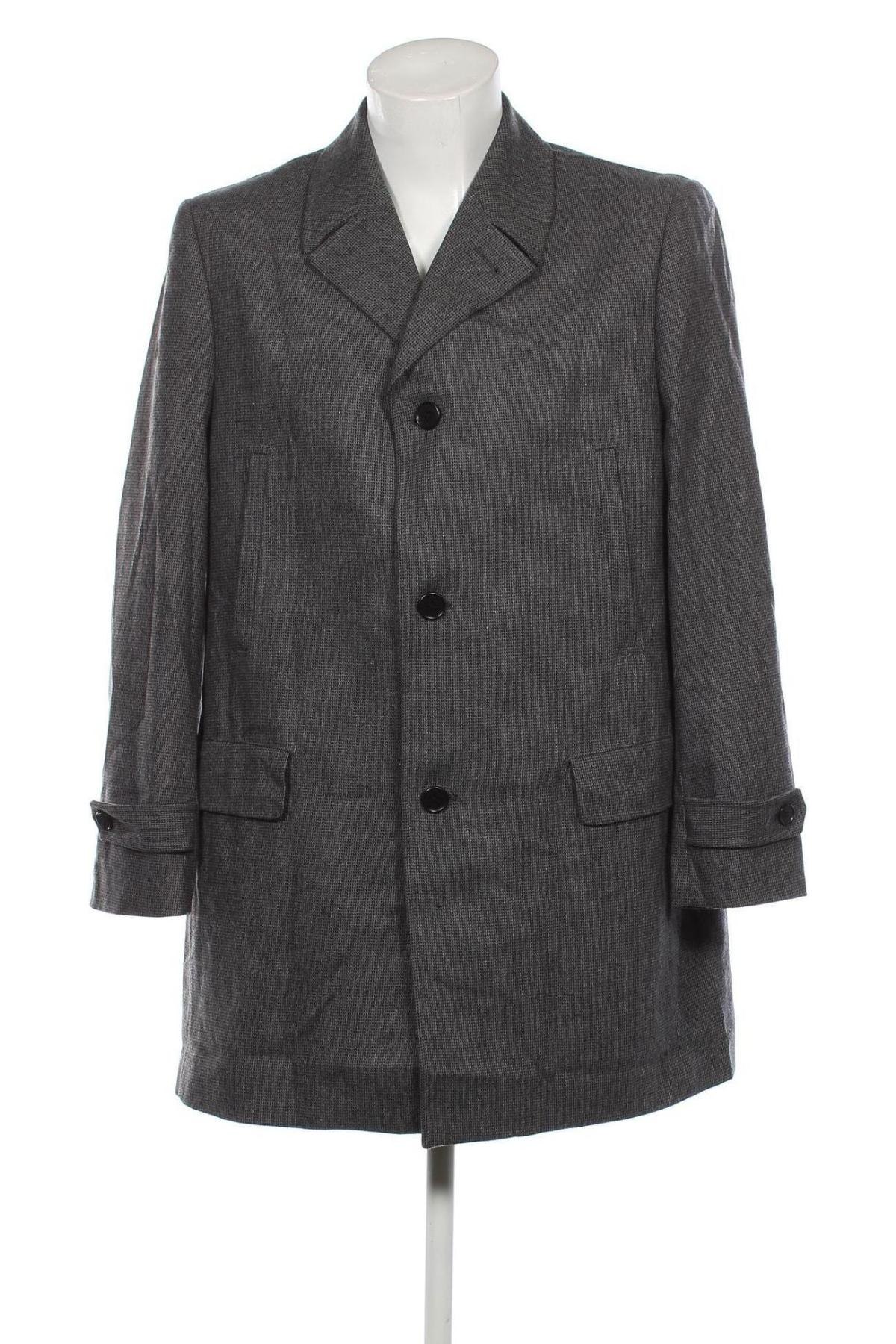 Palton de bărbați Dressmann, Mărime XL, Culoare Gri, Preț 32,53 Lei