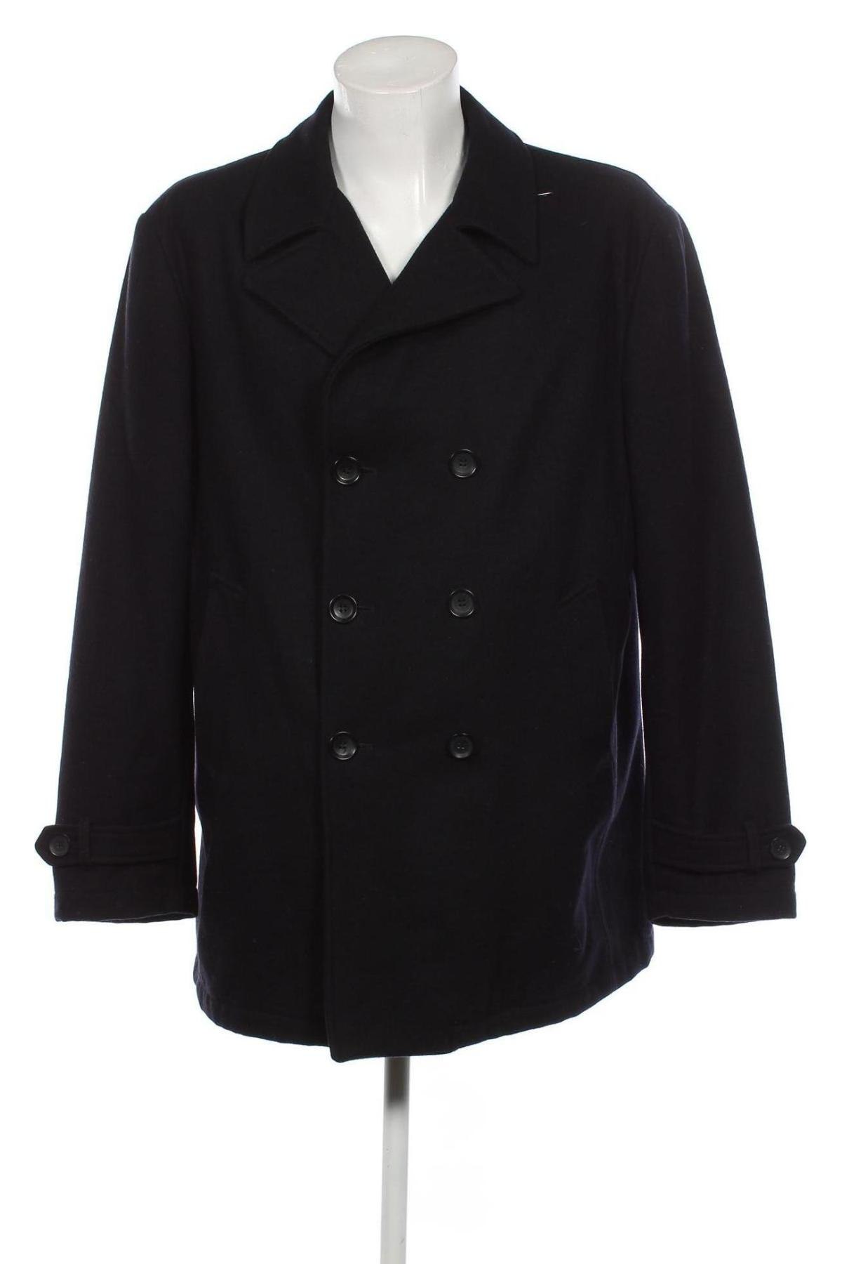 Мъжко палто Jan Paulsen, Размер L, Цвят Син, Цена 16,05 лв.