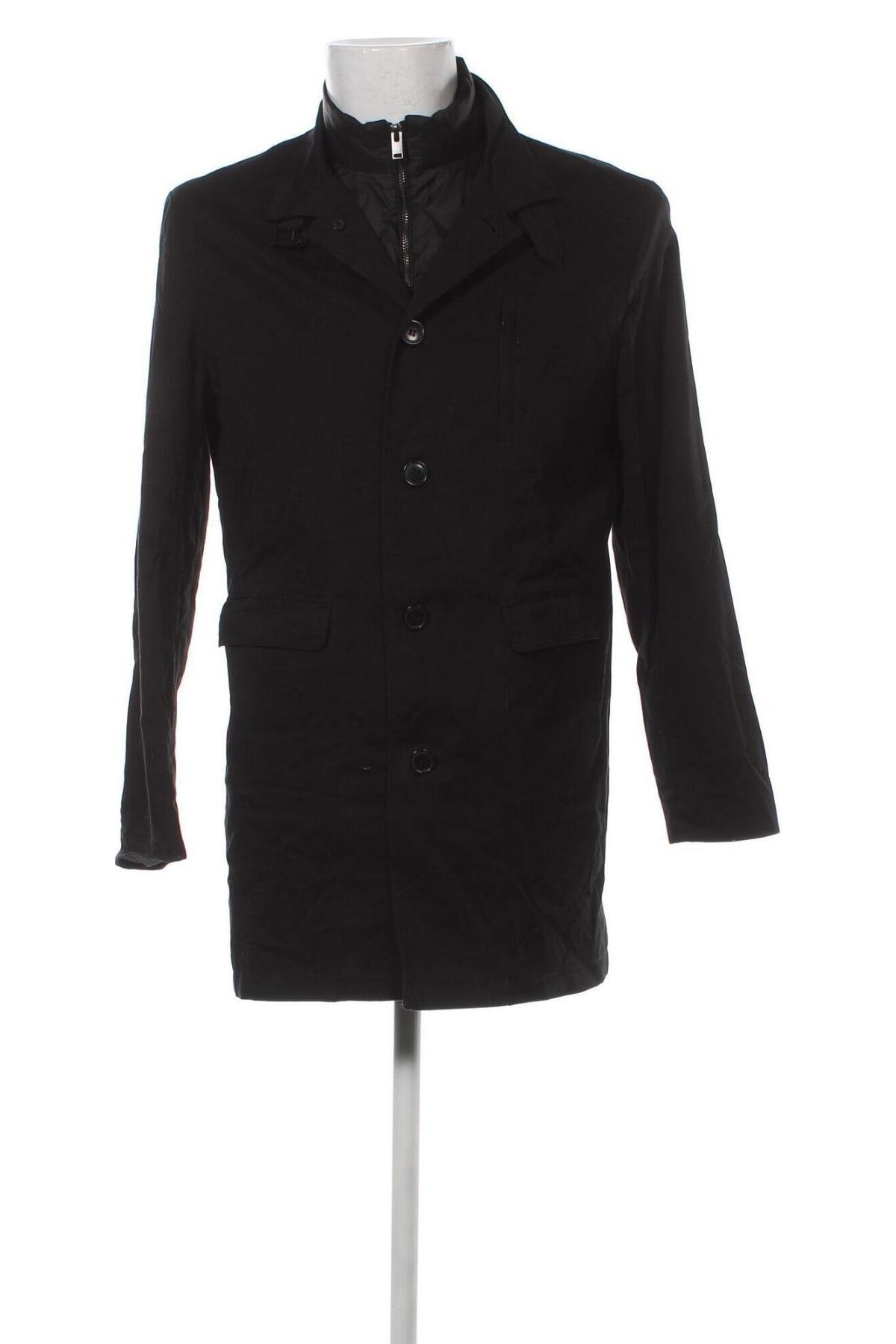 Ανδρικά παλτό Selected Homme, Μέγεθος L, Χρώμα Μαύρο, Τιμή 16,86 €
